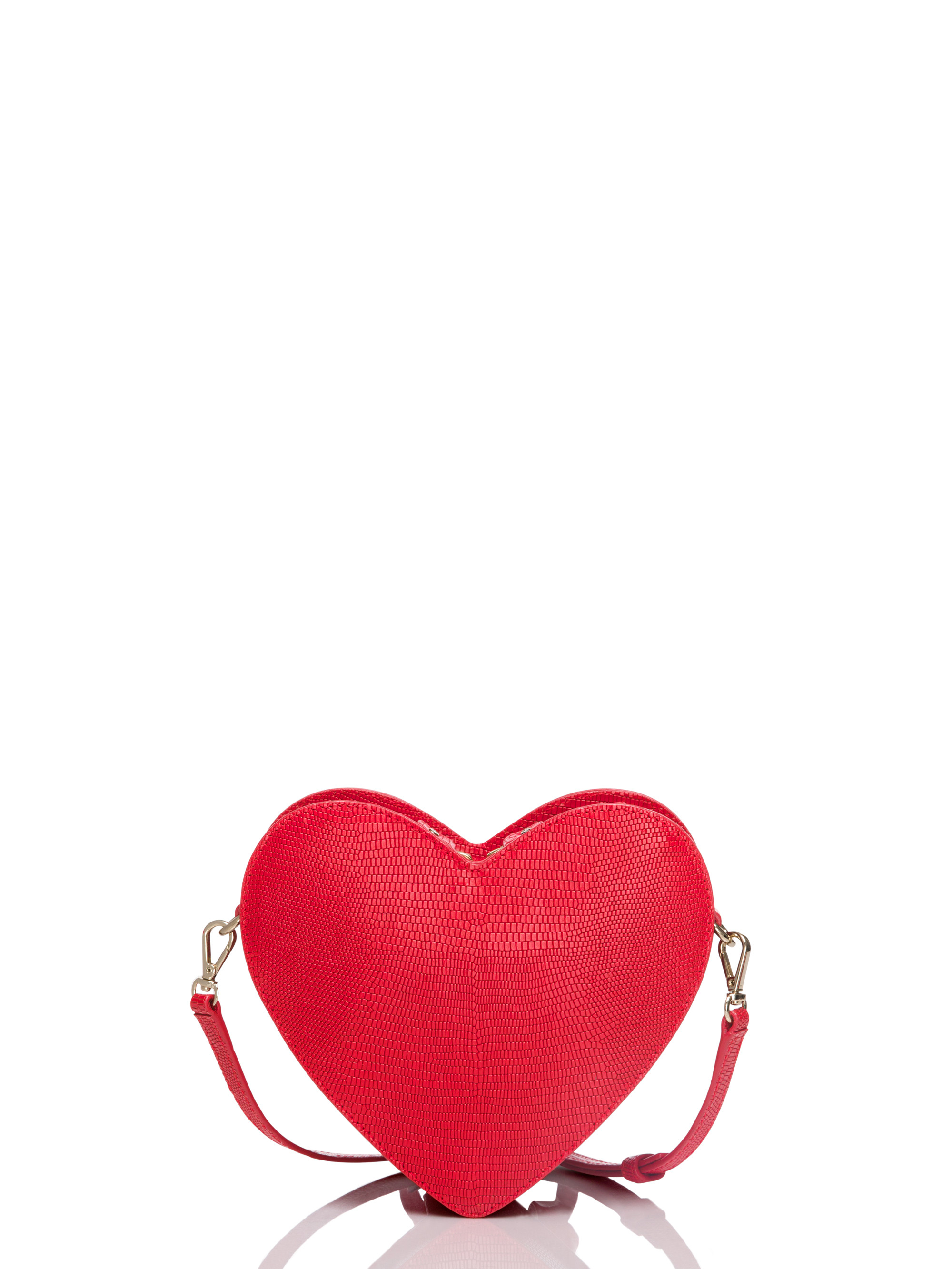 Kate Spade Secret Admirer Heart Crossbody in Cherry (Red) - Lyst