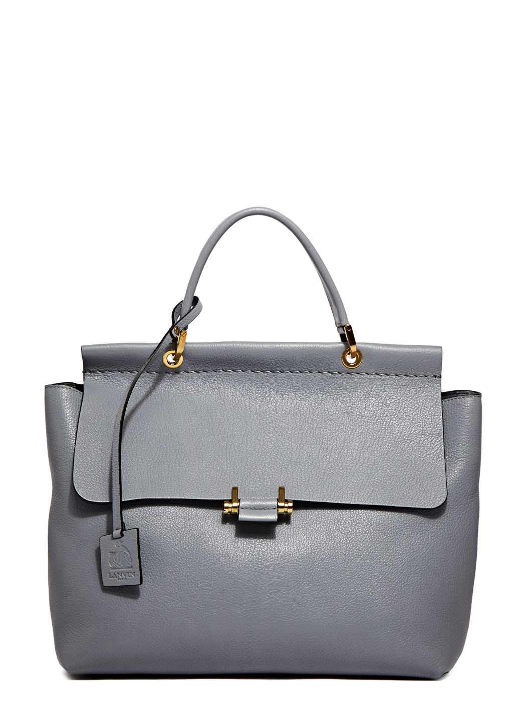 Lanvin Purses Best Purse Image Ccdbb Org Lyst Lanvin Top Handle Leather Bag In Gray