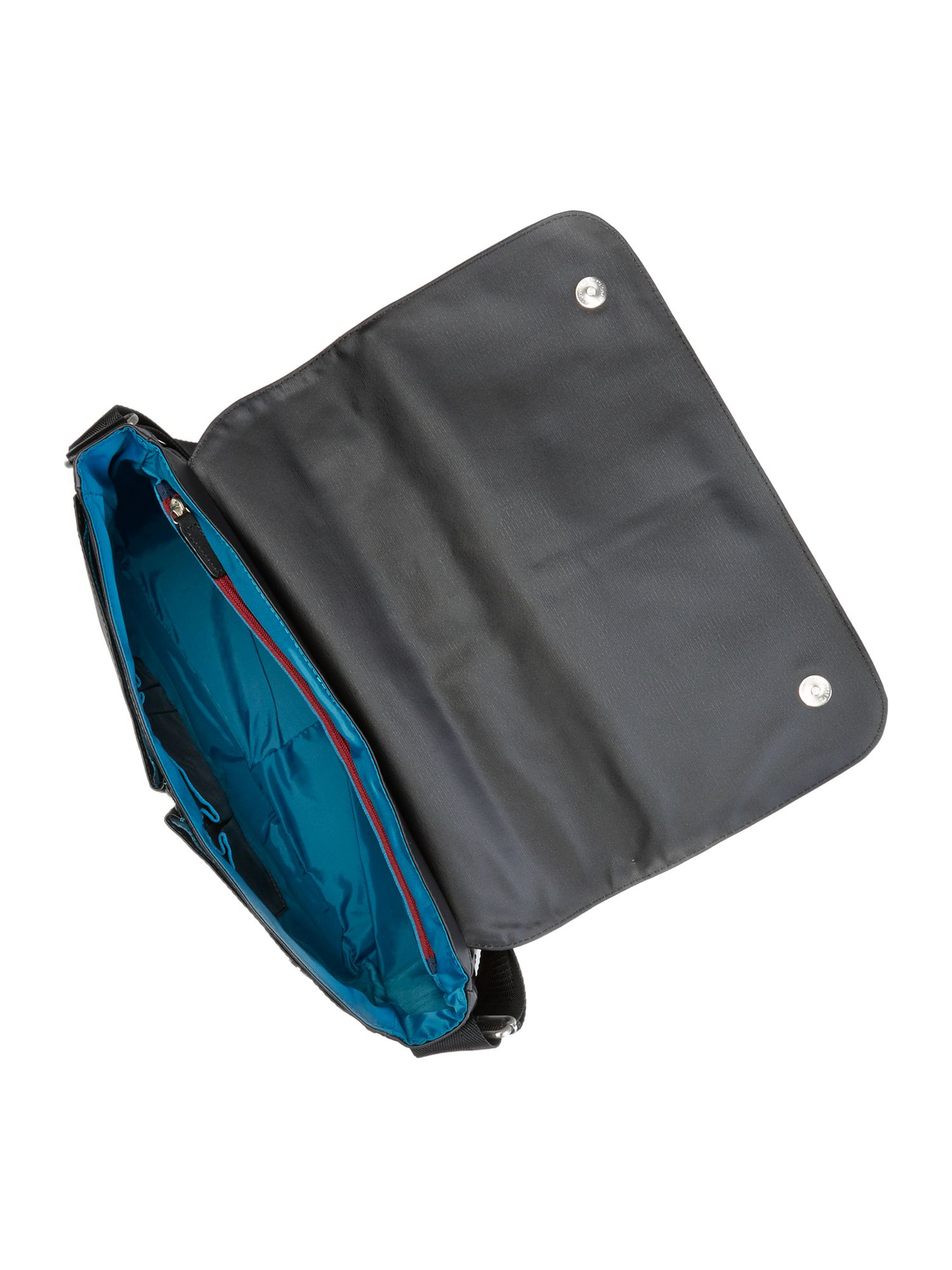 Tommy hilfiger Sheldon Messenger Bag in Black for Men Lyst