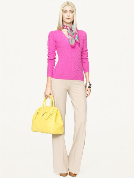 ralph lauren bag yellow