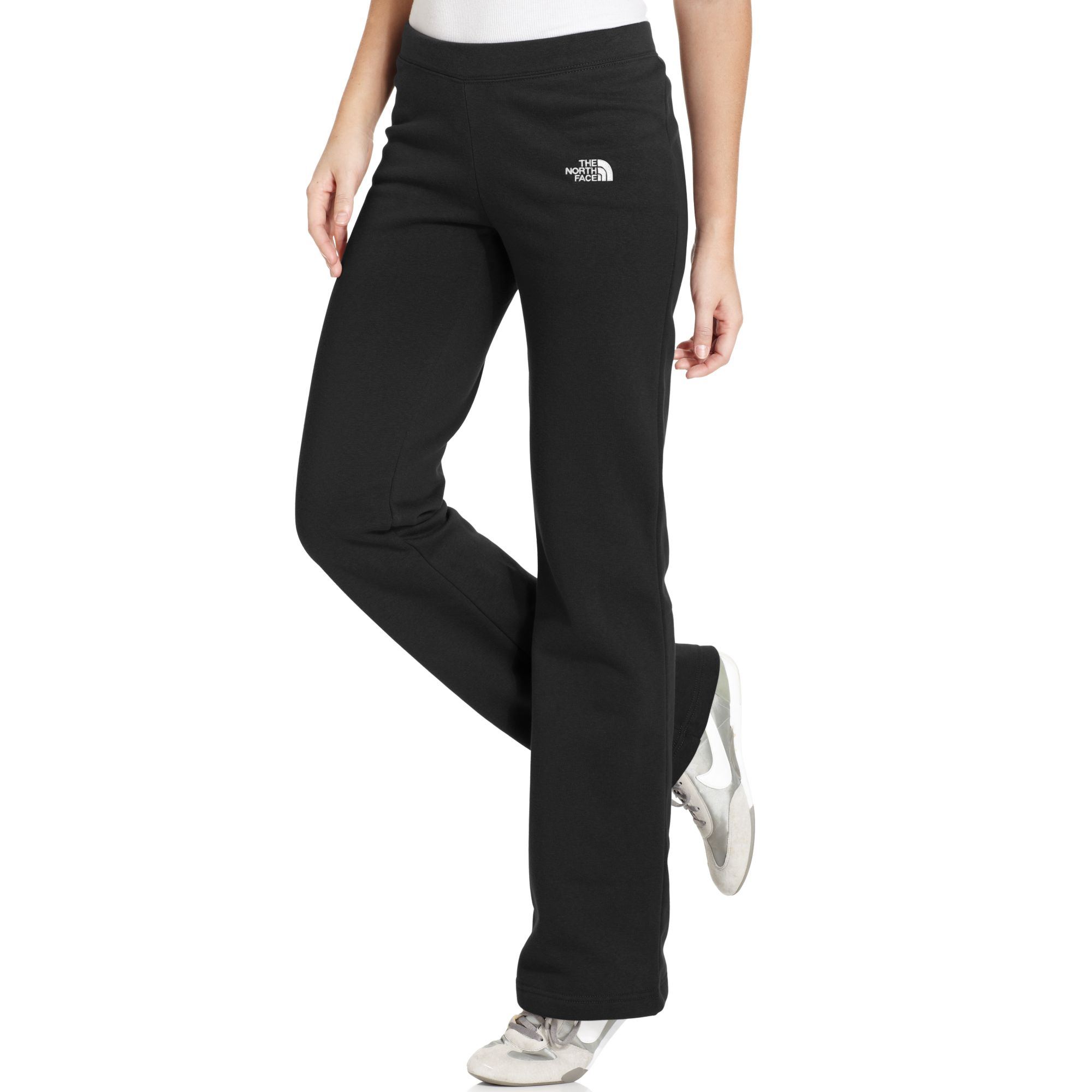 black north face sweatpants