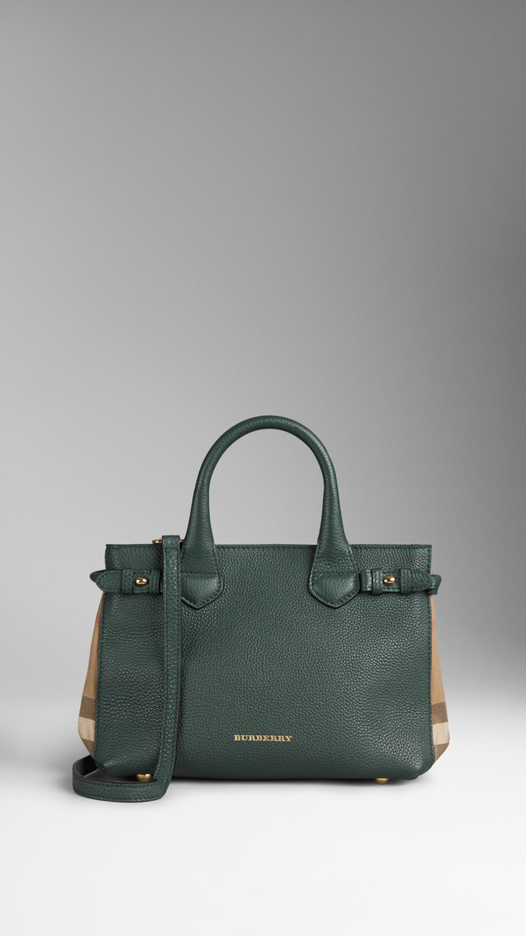 Greenery Initial Banner Tote