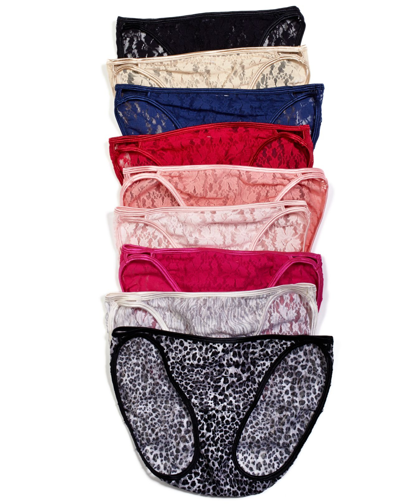 Vanity Fair Illumination Helenca Lace Bikini 18202 in Blue Lyst