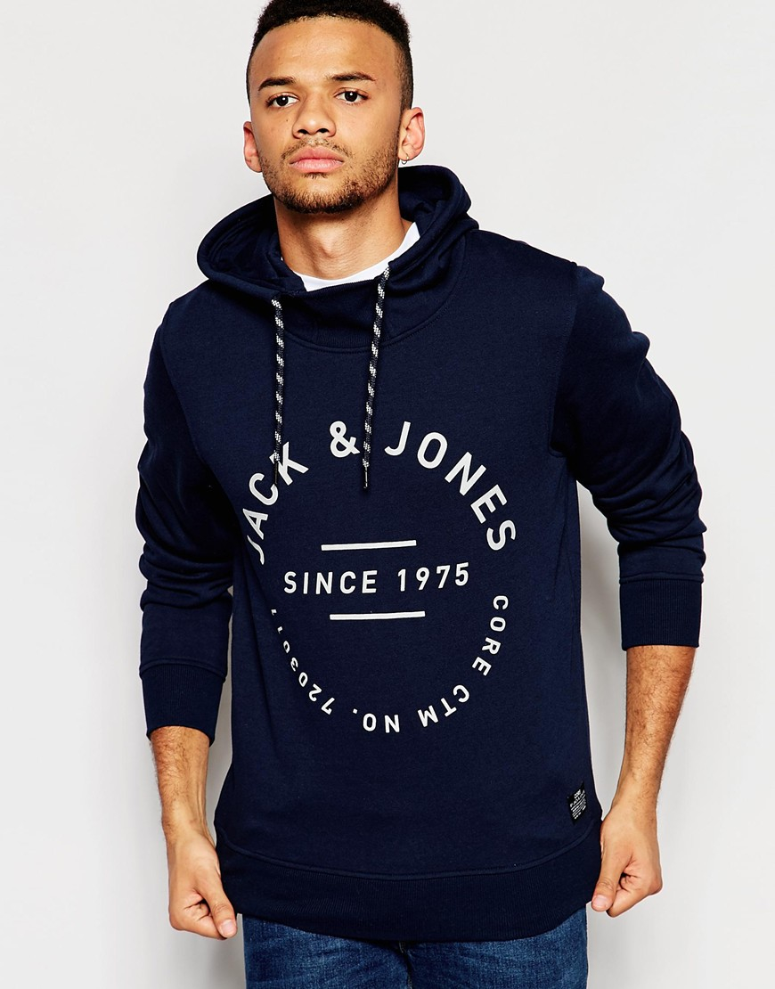 jack and jones colorblock hoodie