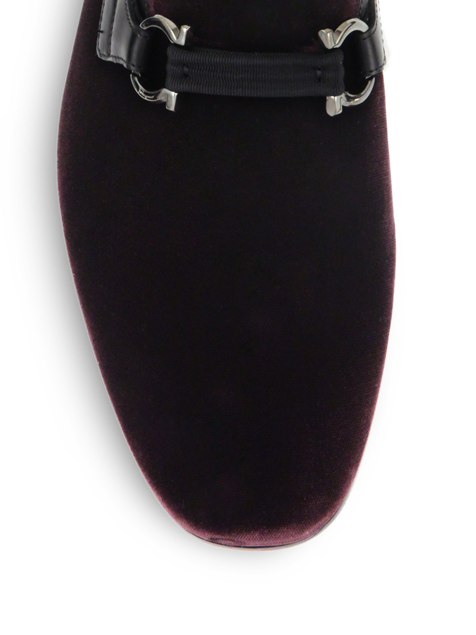 purple prom loafers