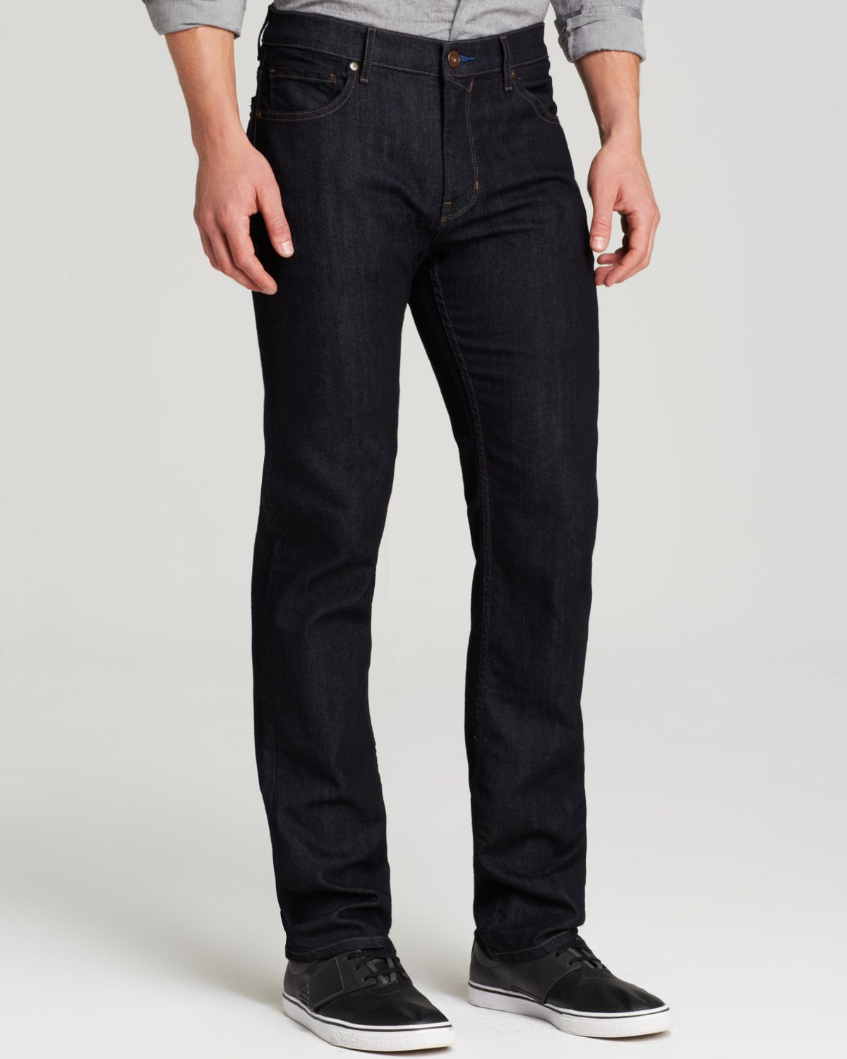 Paige Jeans - Normandie Straight Fit In Backstage in Blue for Men ...