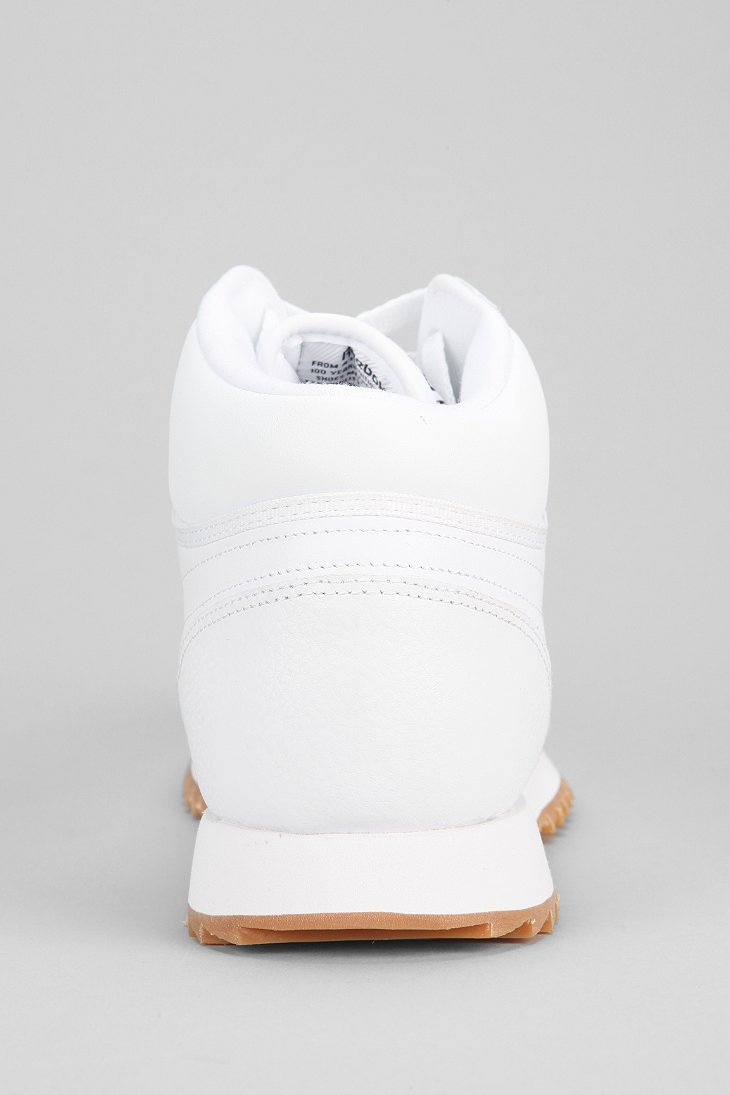 Glamour Korrespondent indrømme Reebok Classic Leather Midtop Sneaker in White for Men | Lyst