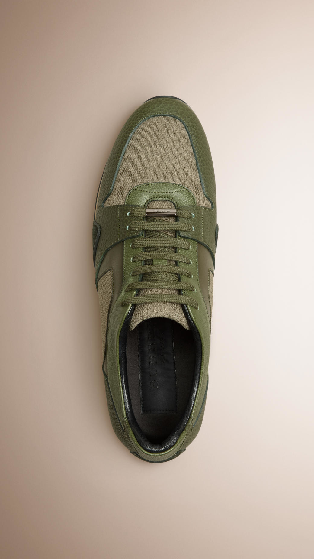 burberry shoes green