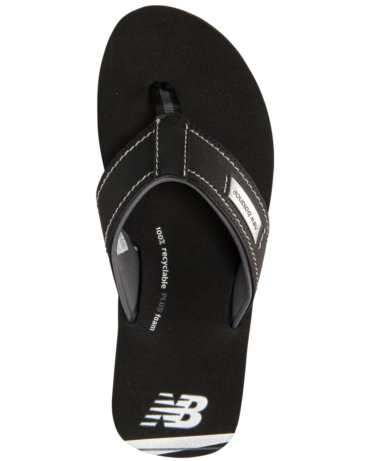 New Balance Men's Klone Lab Heritage Thong Sandals From Finish Line in  Black for Men | Lyst