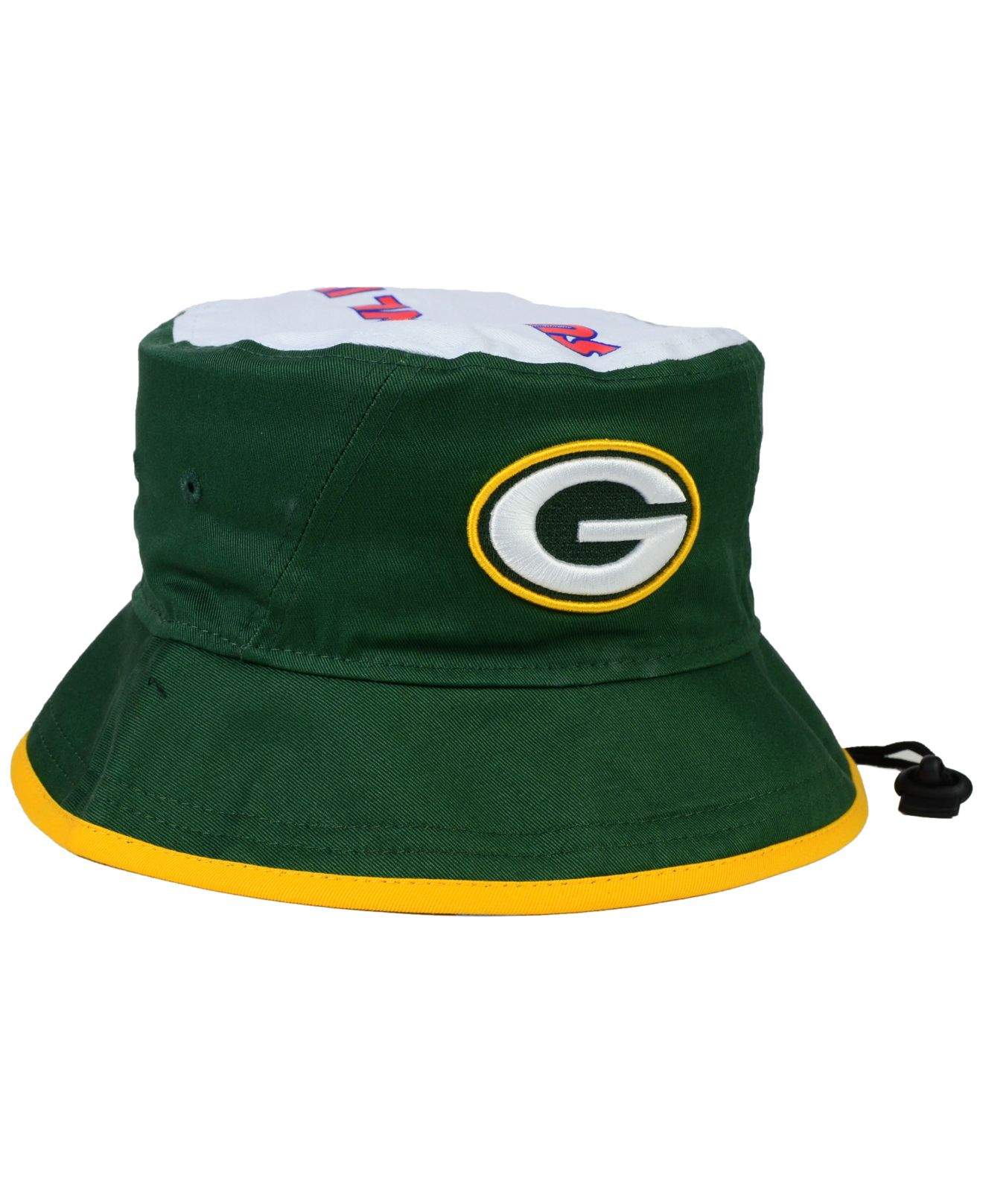 Lyst KTZ Green Bay Packers Traveler Bucket Hat in Green for Men