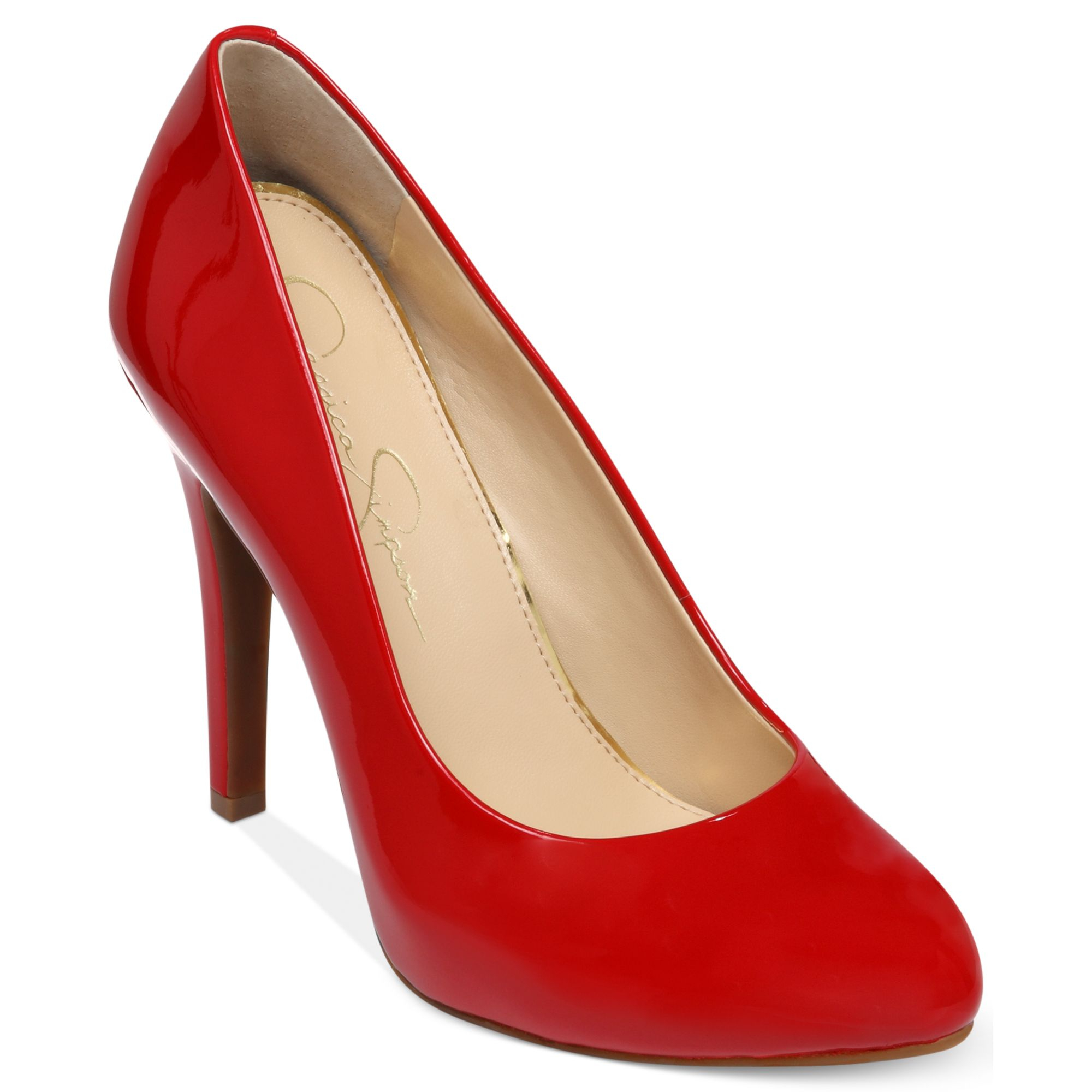 Jessica Simpson Malia Pumps in Red (Lipstick Red Patent) | Lyst