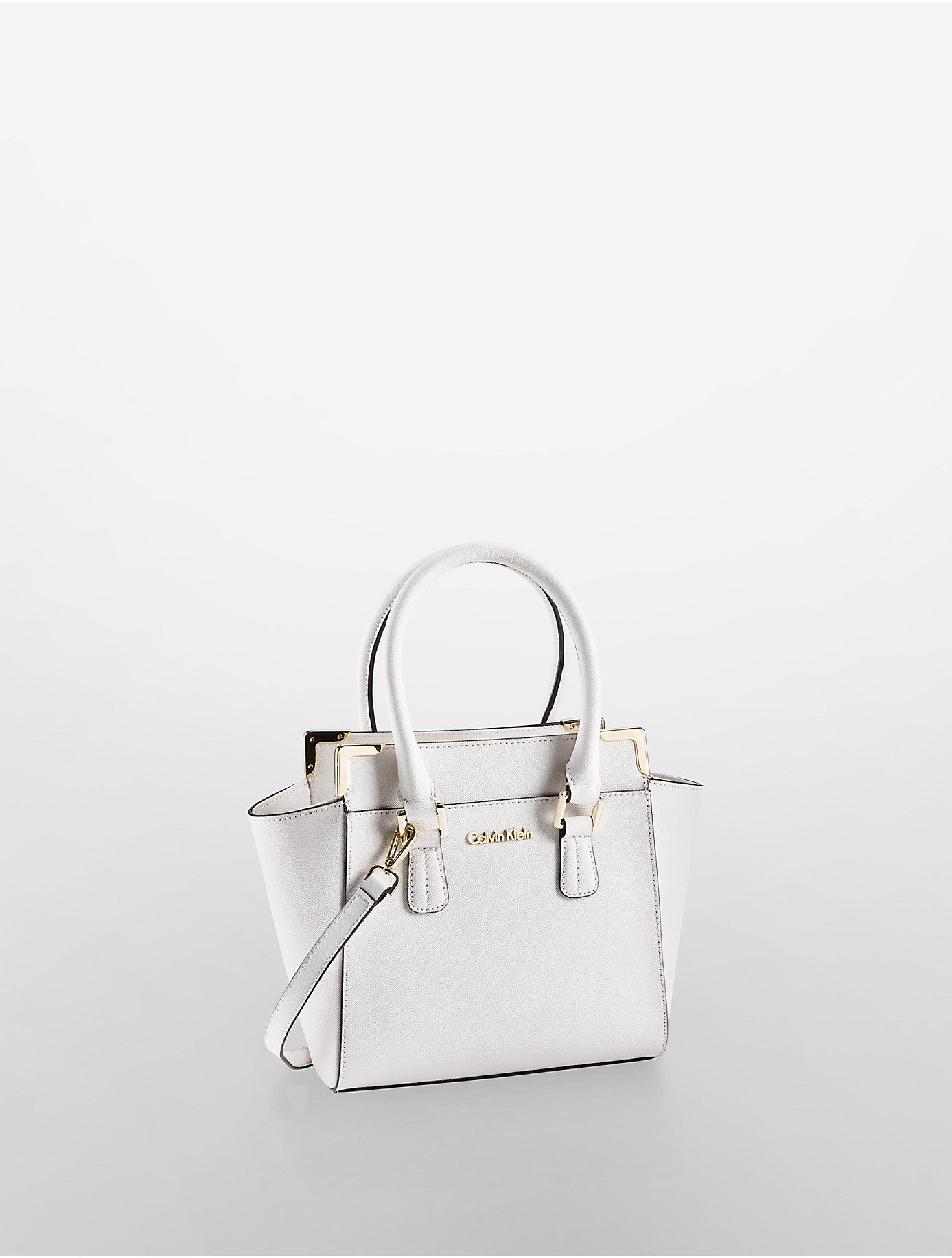 calvin klein white handbags