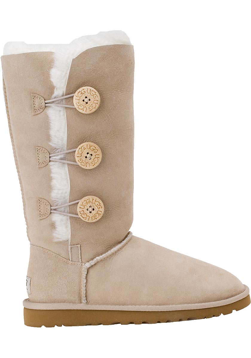 UGG Bailey Button Triplet Boot Sand 