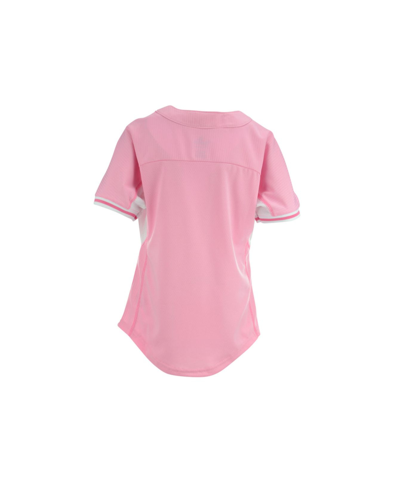 Majestic Girls Los Angeles Dodgers Jersey in Pink