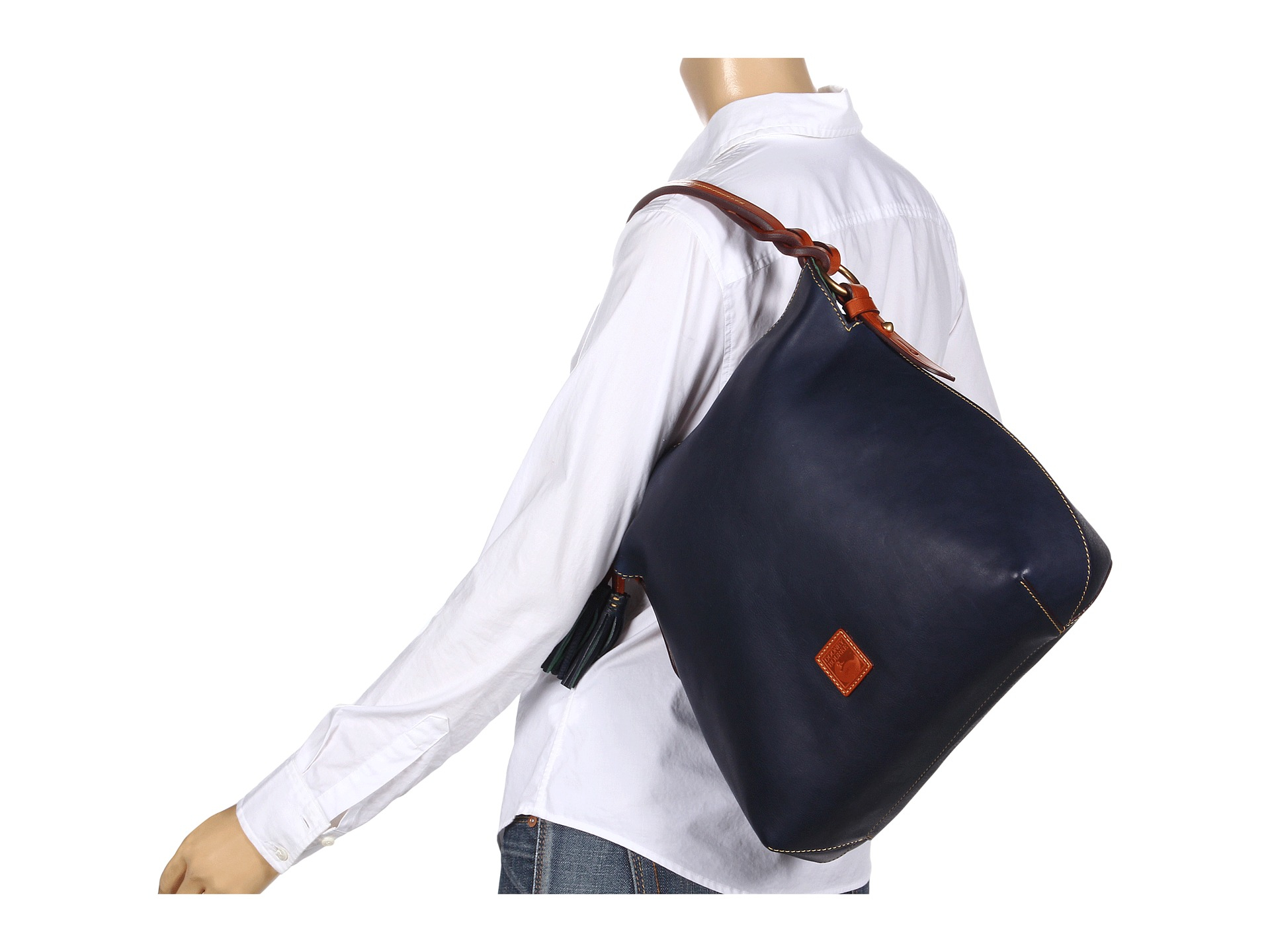 dooney and bourke twist strap hobo