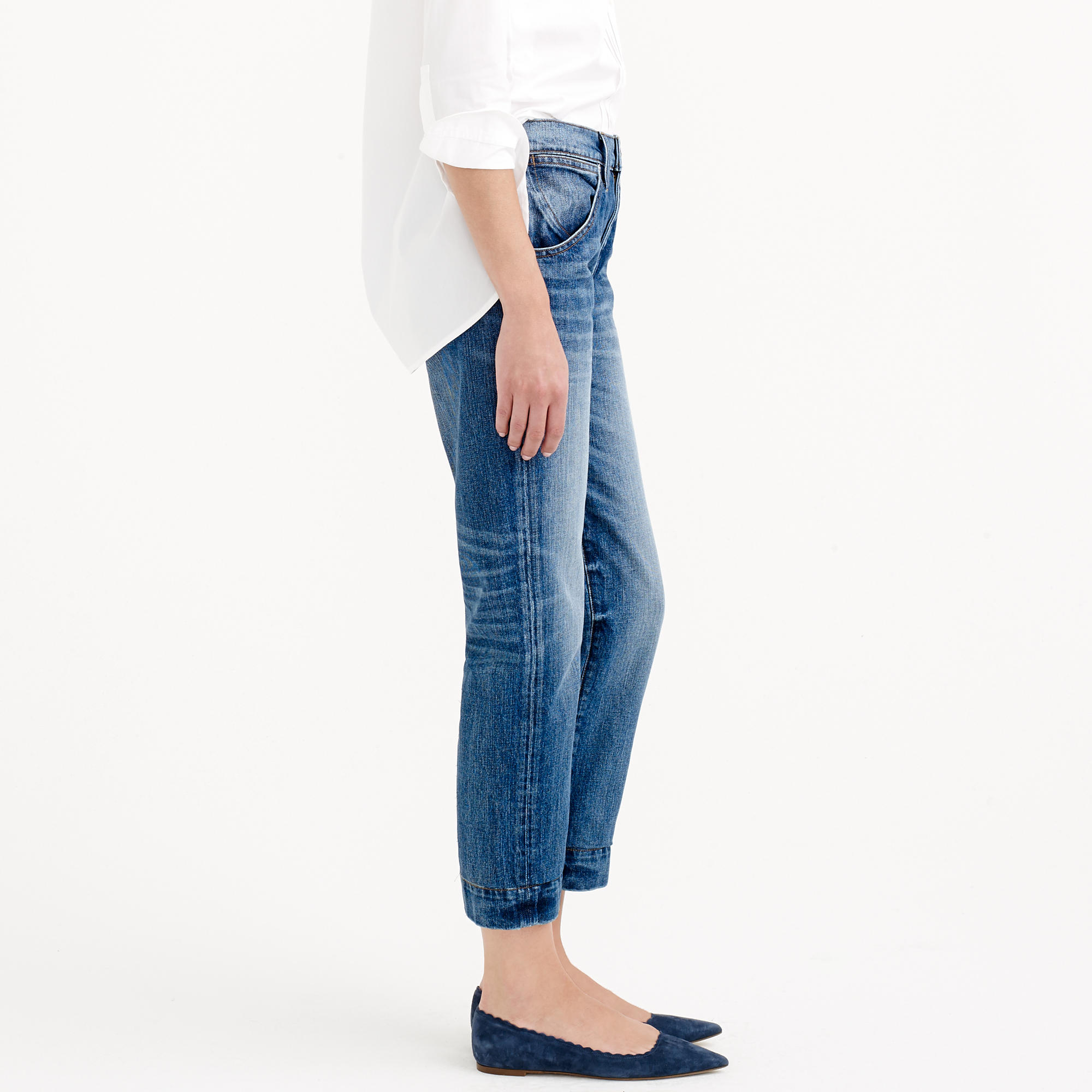 J.Crew Point Sur Wide-leg Cropped Jean 