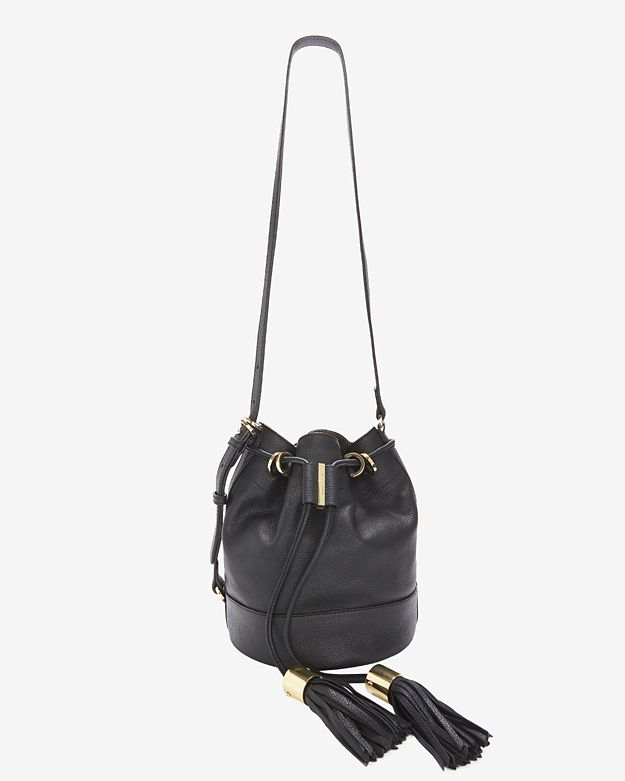 tassel bucket bag