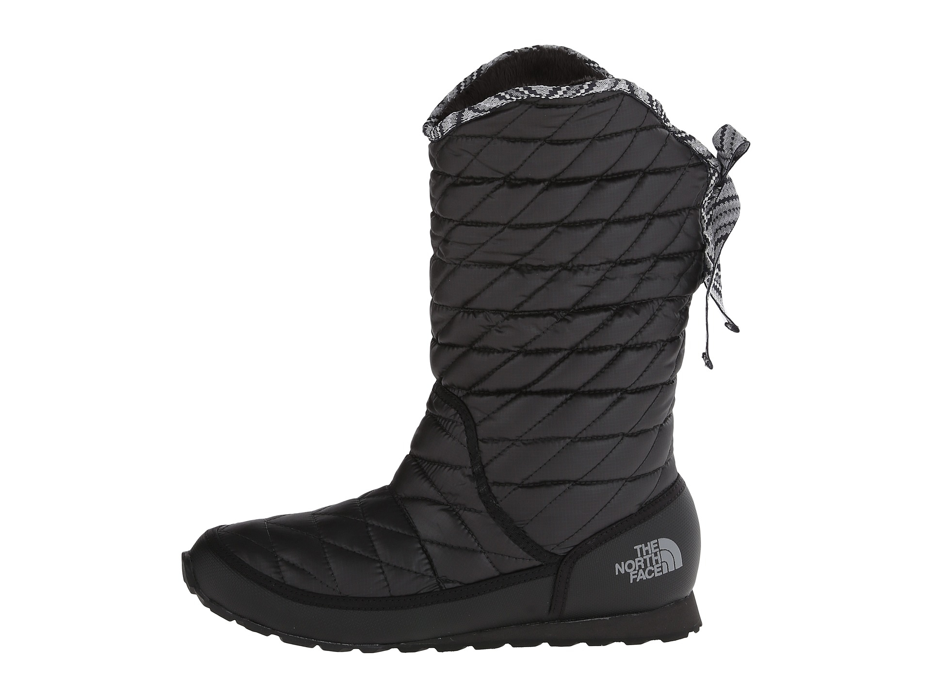 north face down booties women's