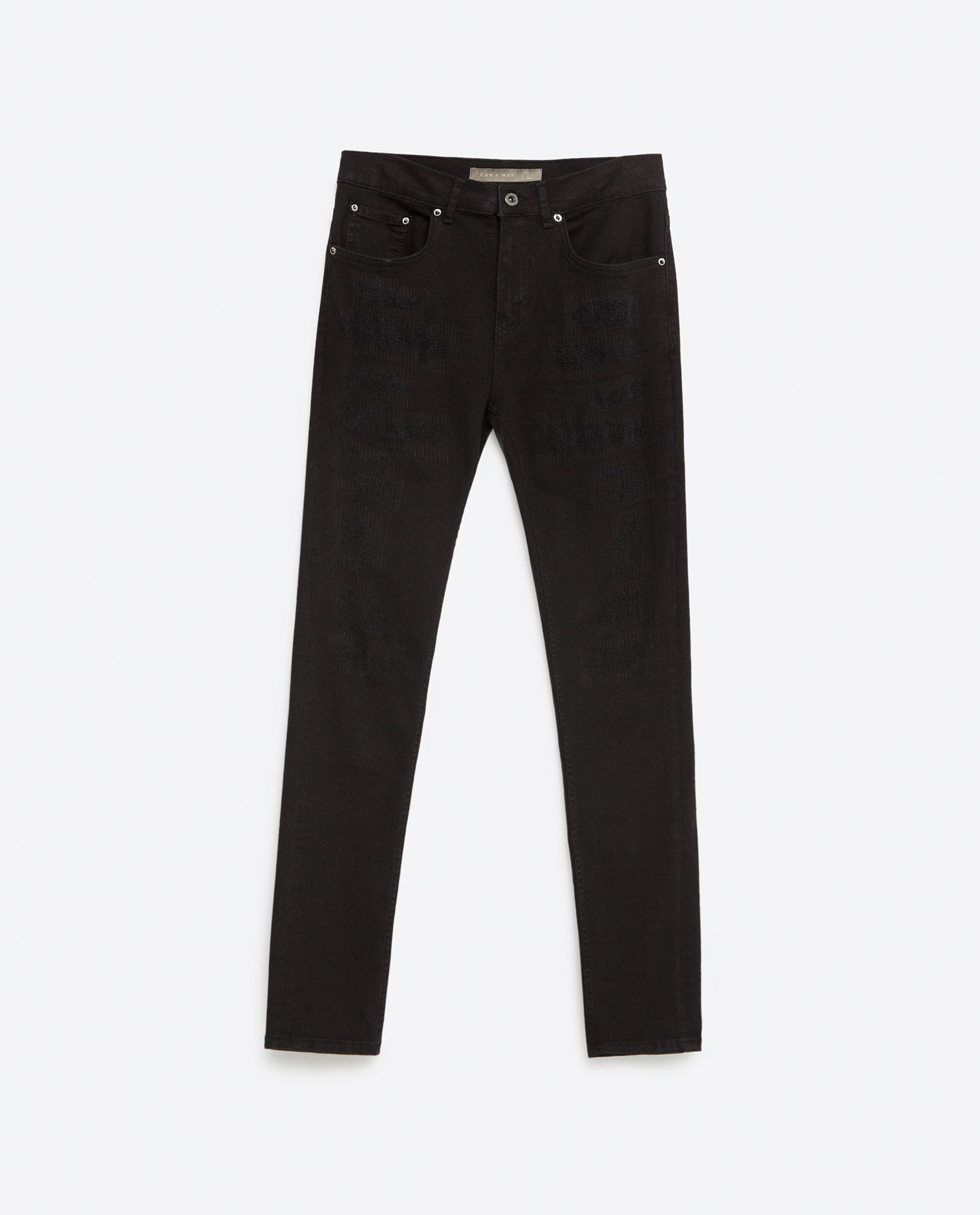 Zara Skinny Jeans in Black for Men | Lyst