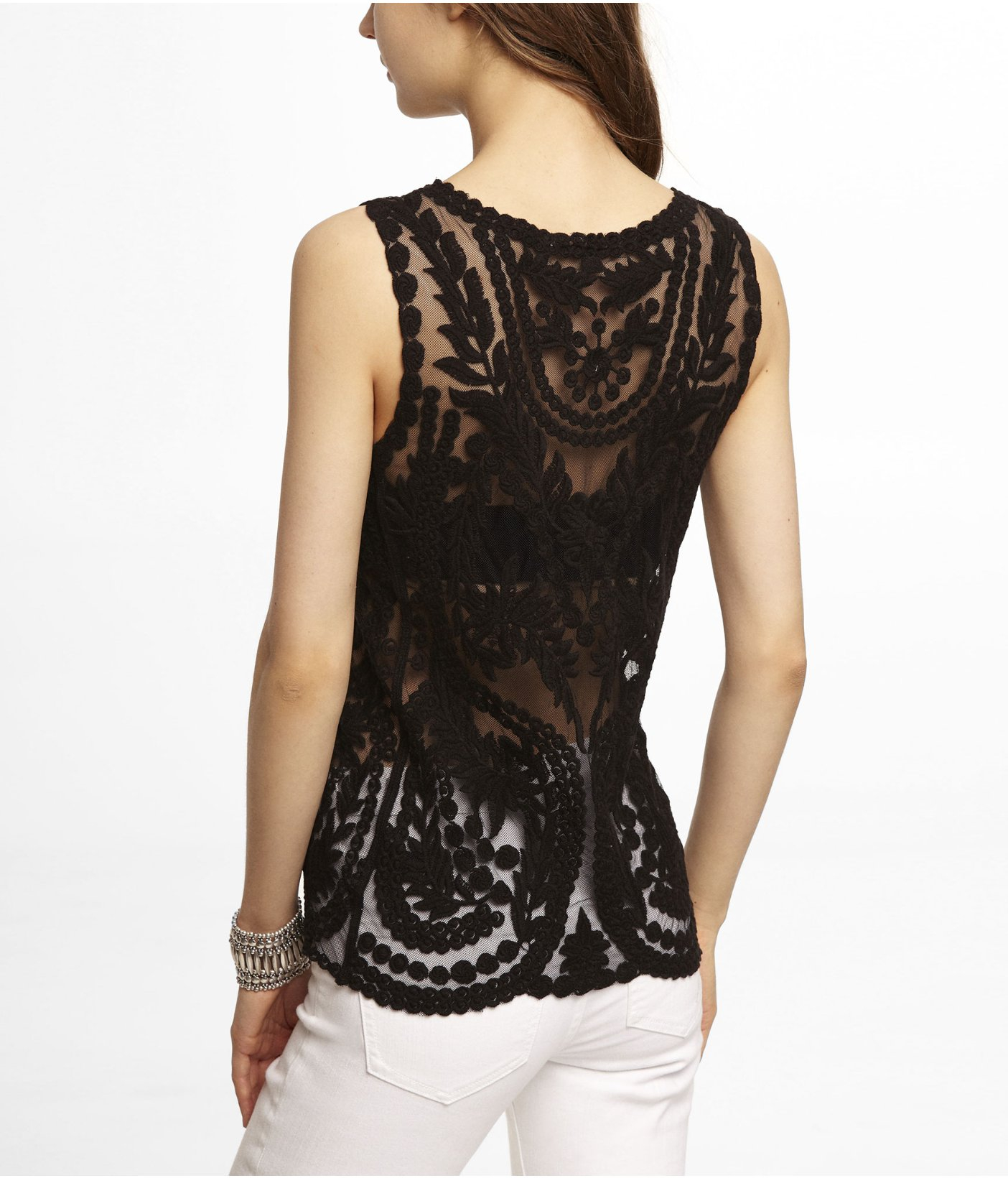 express lace tank