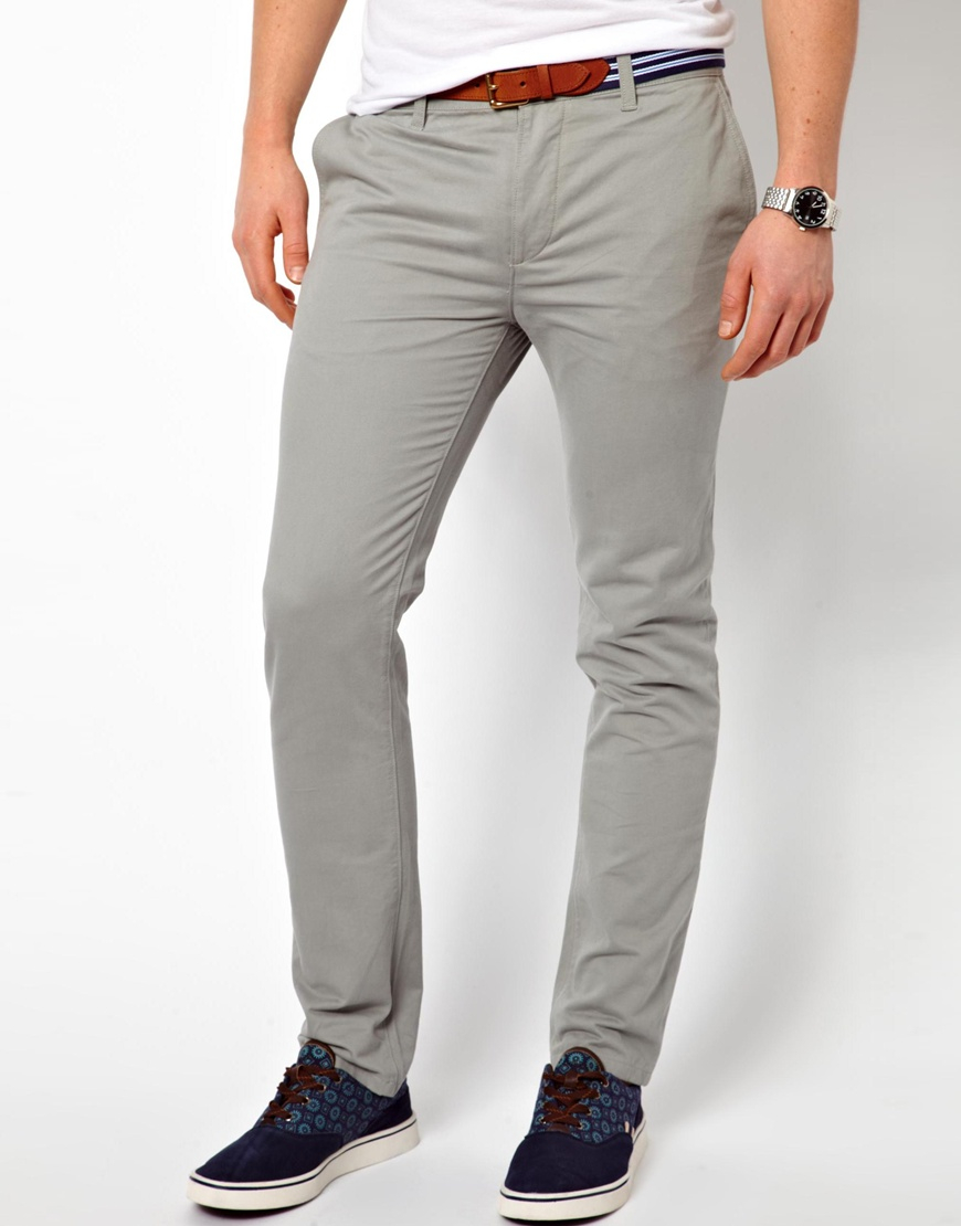 light gray chinos mens