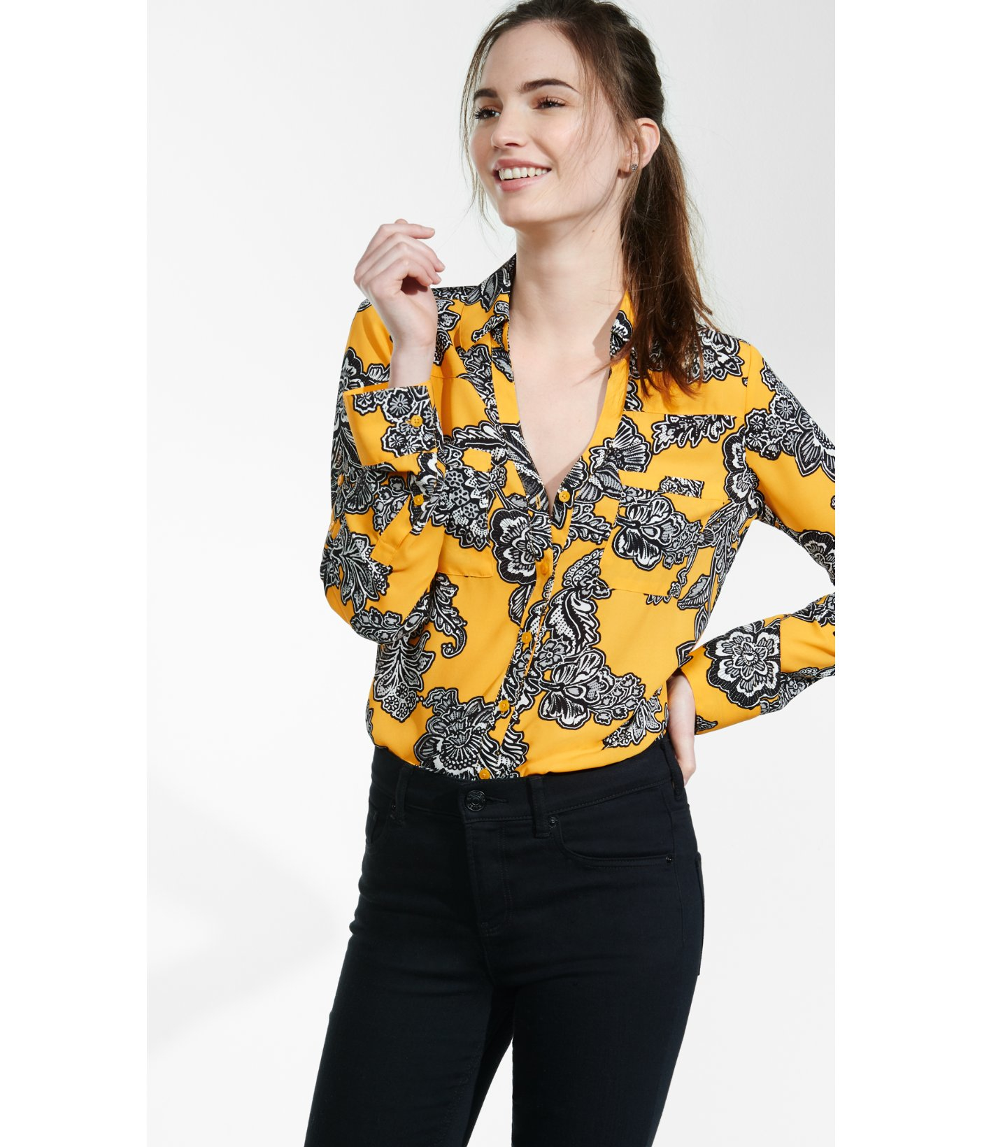 express slim fit shirt