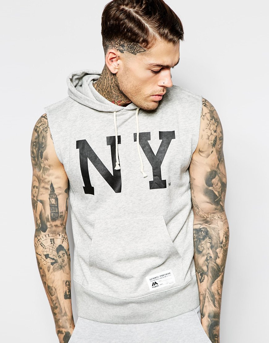 Giants sleeveless hoodie