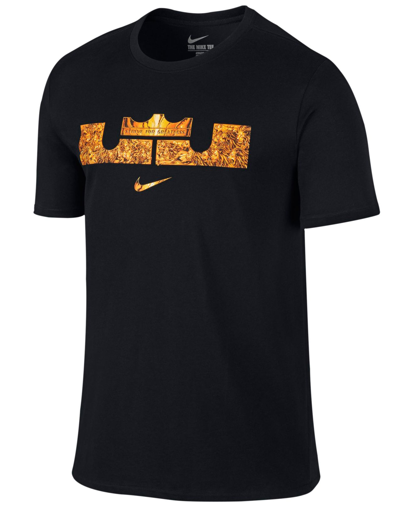 Lyst - Nike Lebron Foundation Graphic Dri-fit T-shirt in Black for Men