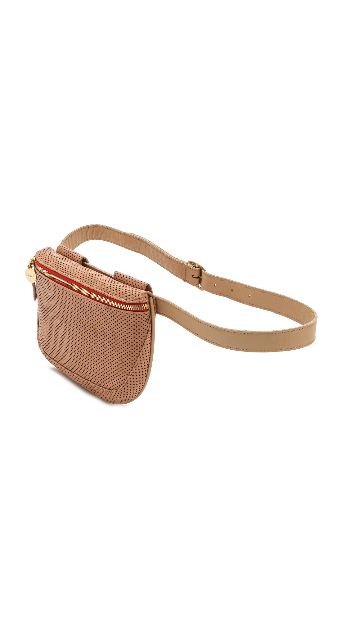 Lyst - Clare V. Supreme Fanny Pack Tan in Brown