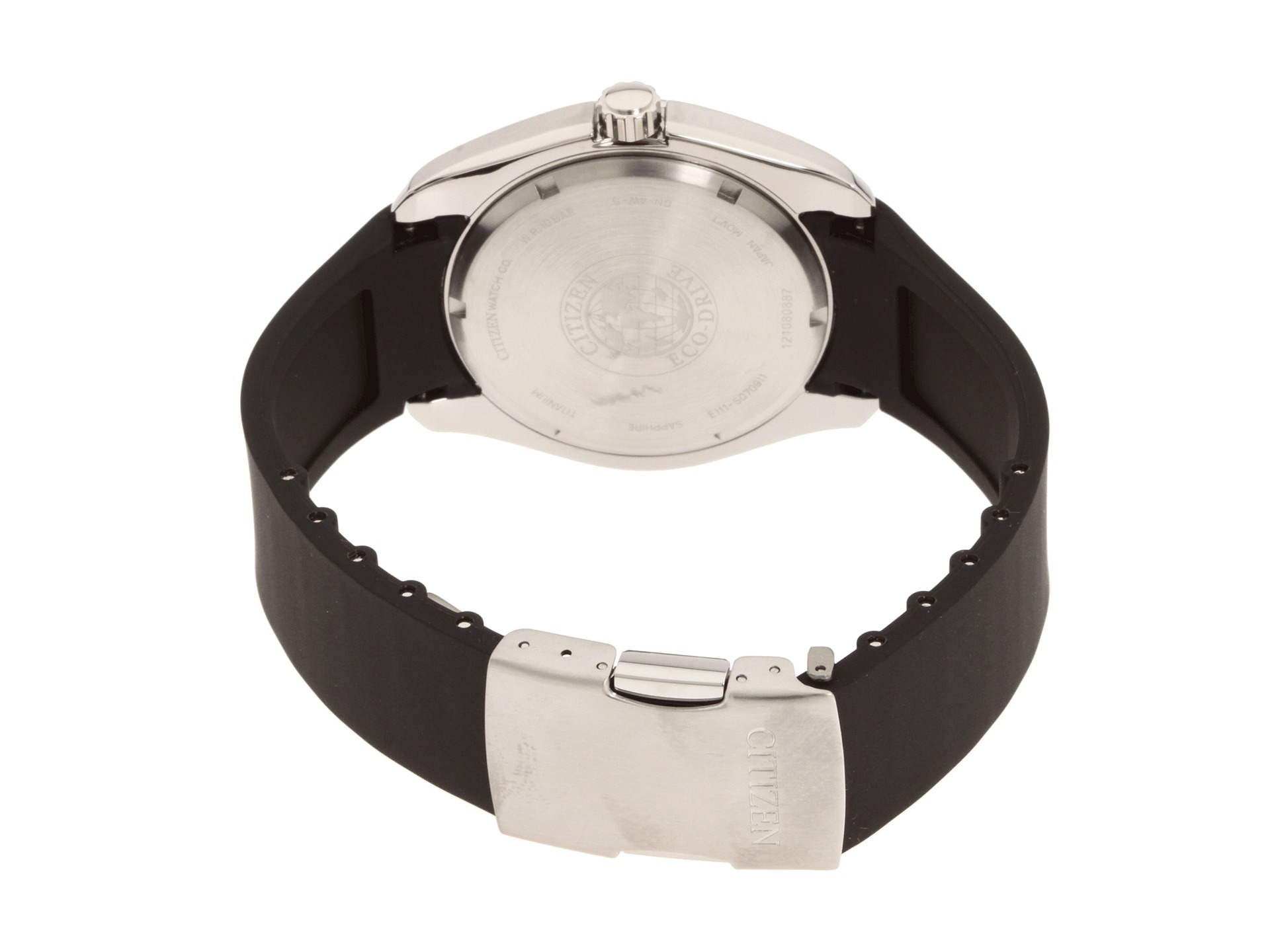 Citizen Bm7120-01e Titanium Golf Eco Drive Watch in Black/Silver/Black  (Black) for Men - Lyst