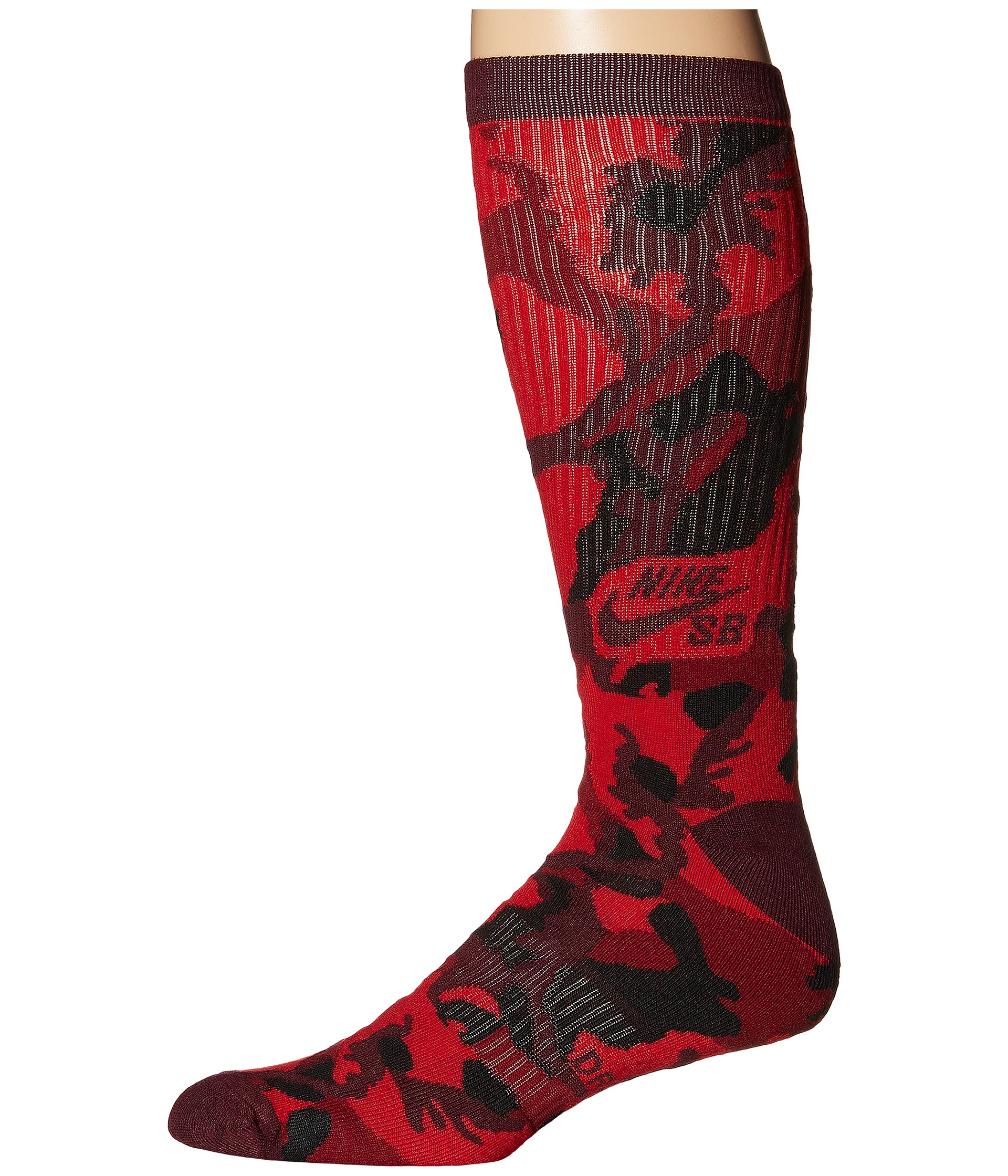 nike camo crew socks