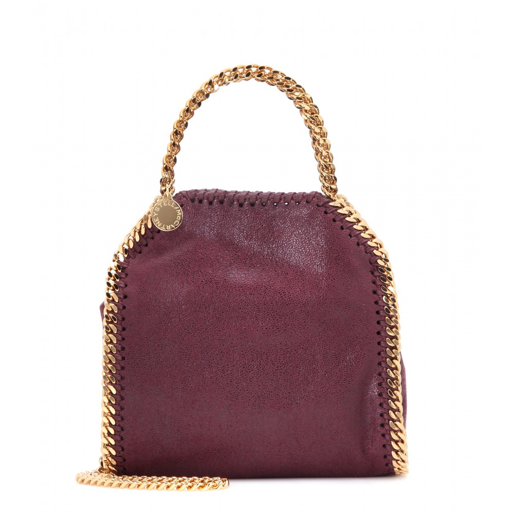 Stella mccartney Falabella Tiny Shoulder Bag in Purple Lyst