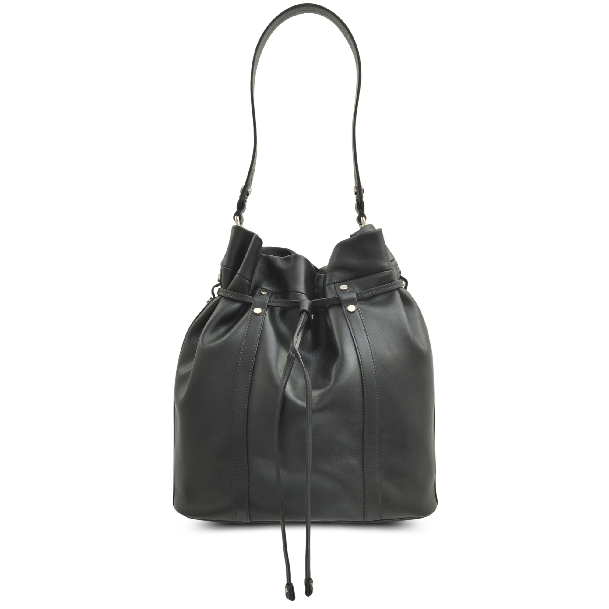 Lancel L Essentiel Bucket Bag in Black | Lyst