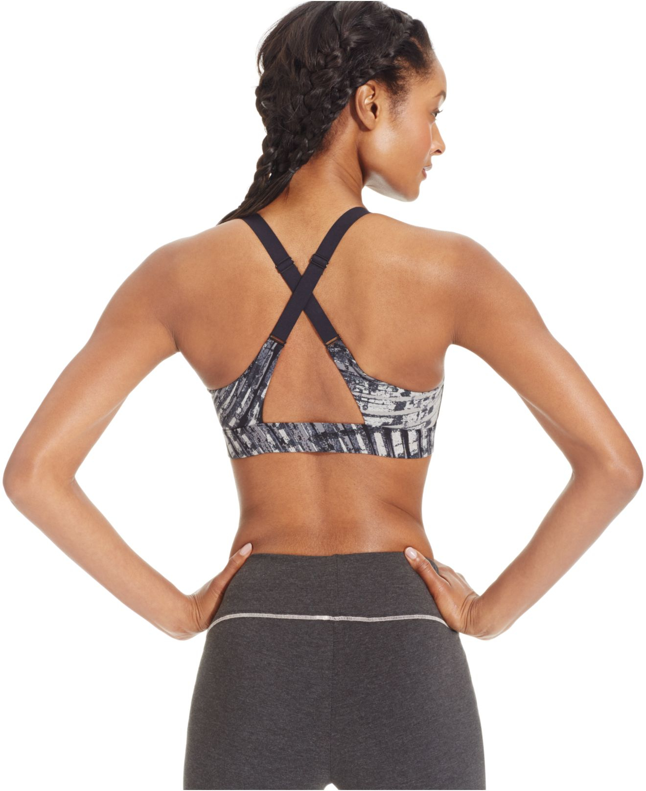 under armour mid impact sports bra