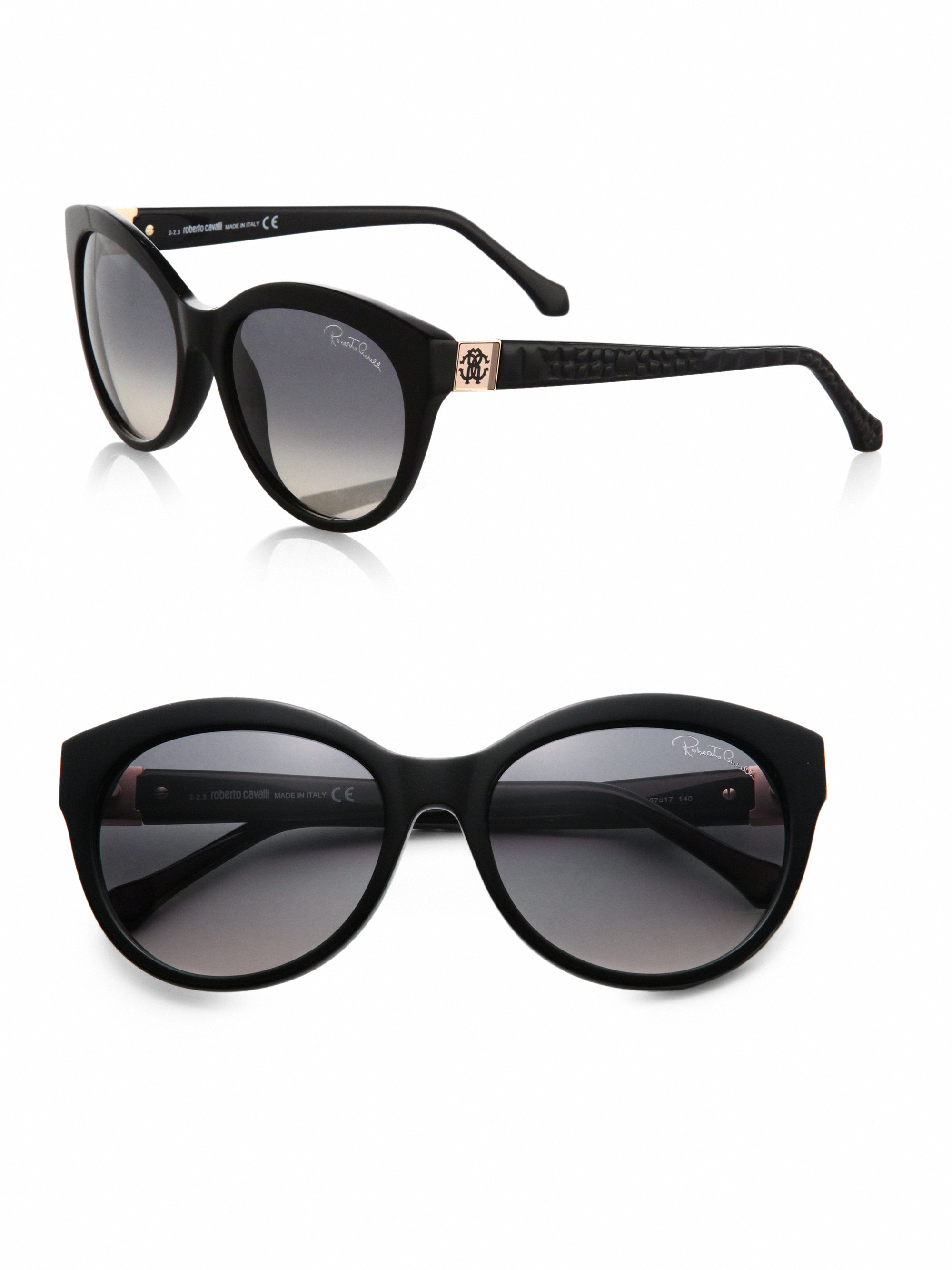 roberto cavalli black sunglasses