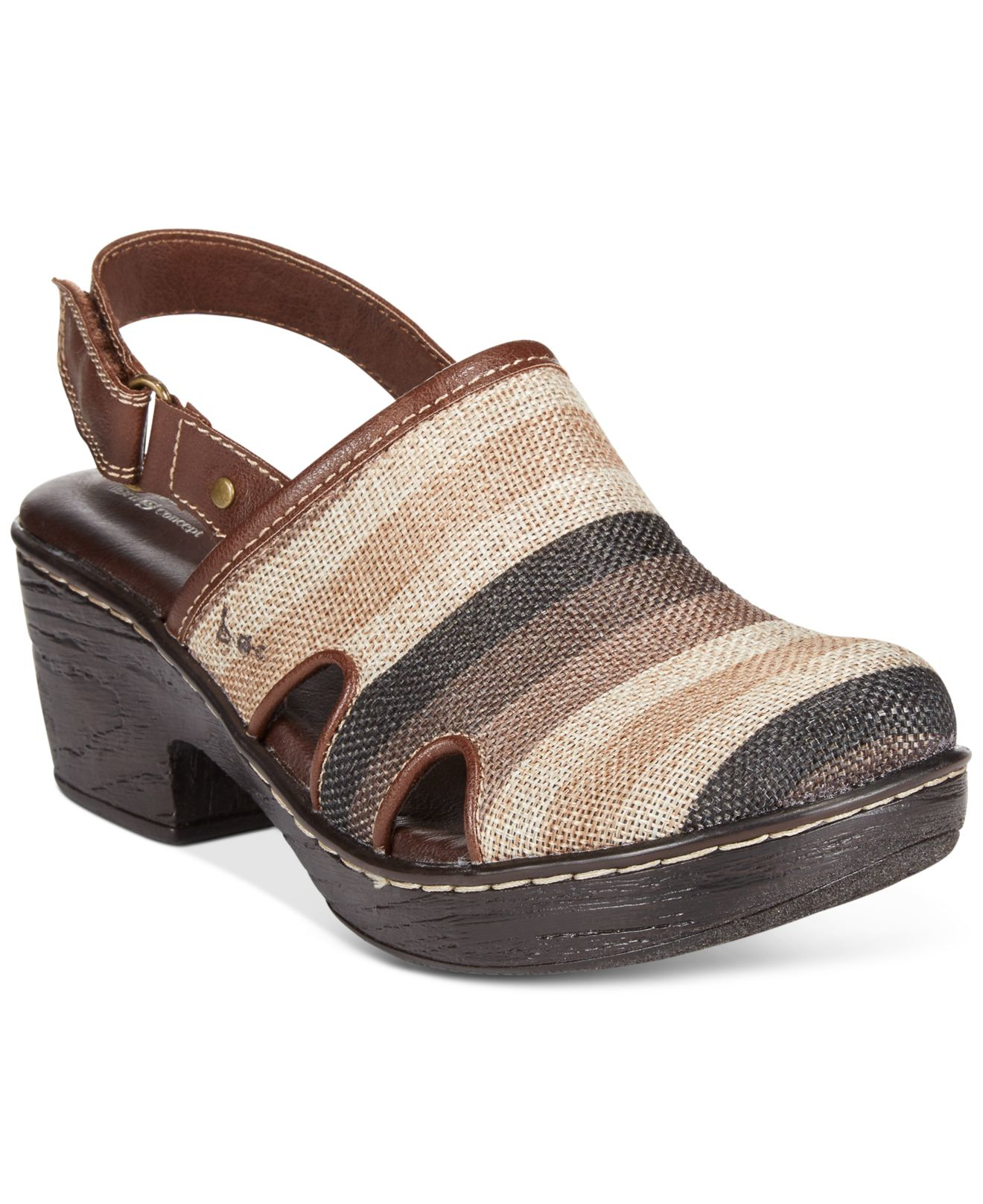 boc slingback clogs