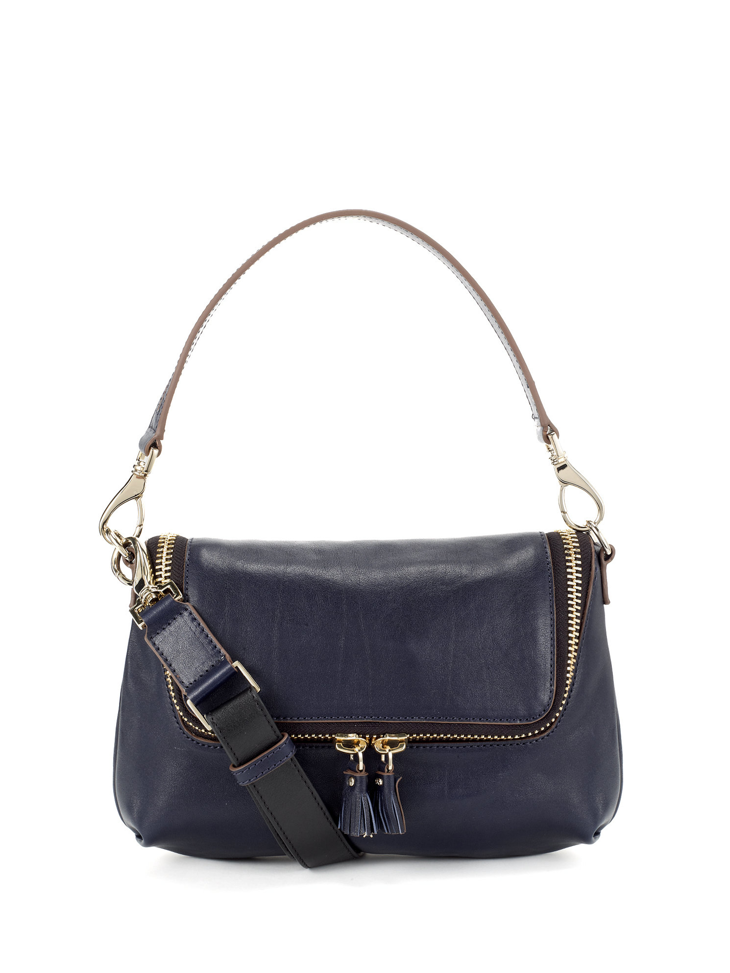 Anya Hindmarch Maxi Zip Crossbody Bag in Blue (NAVY) | Lyst