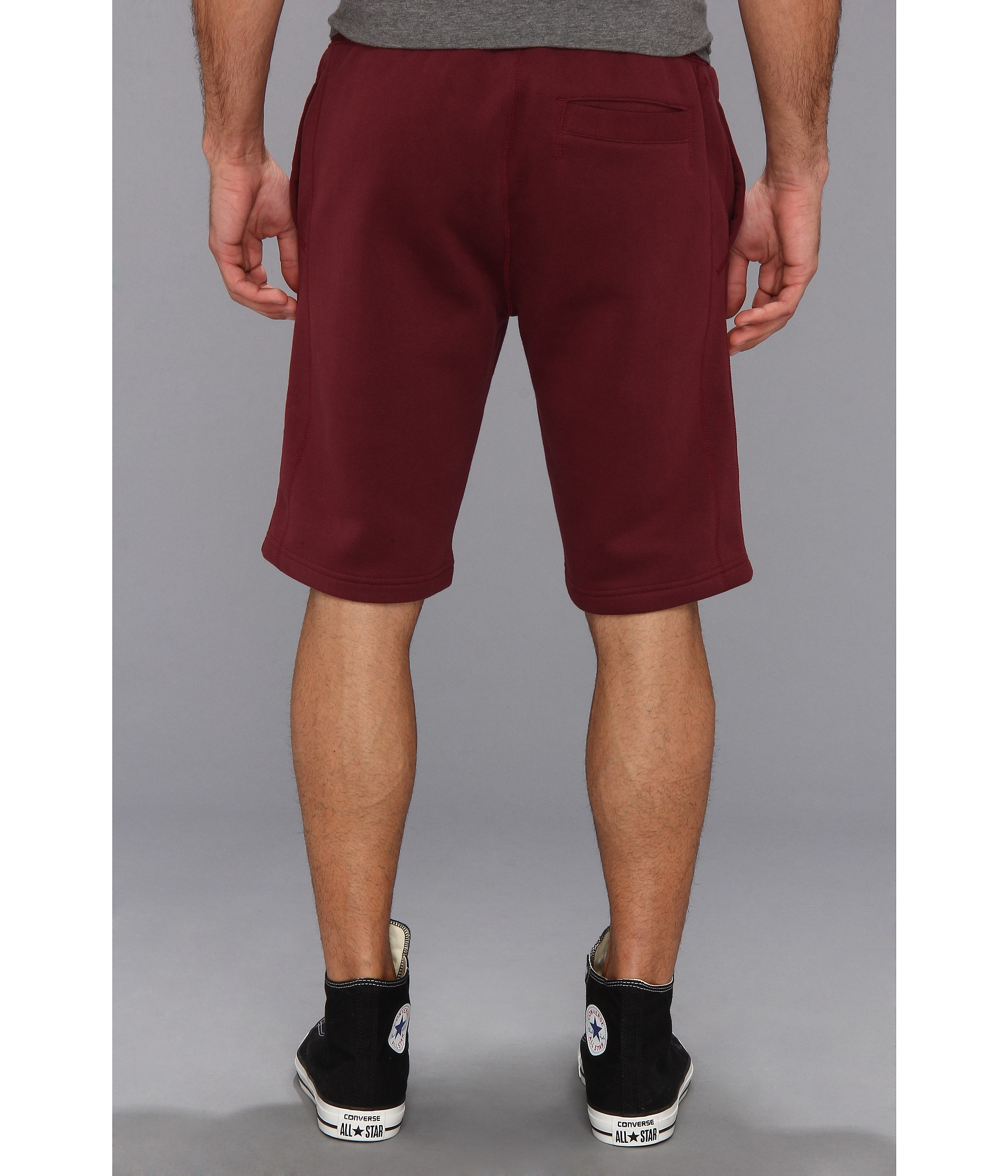converse fleece shorts