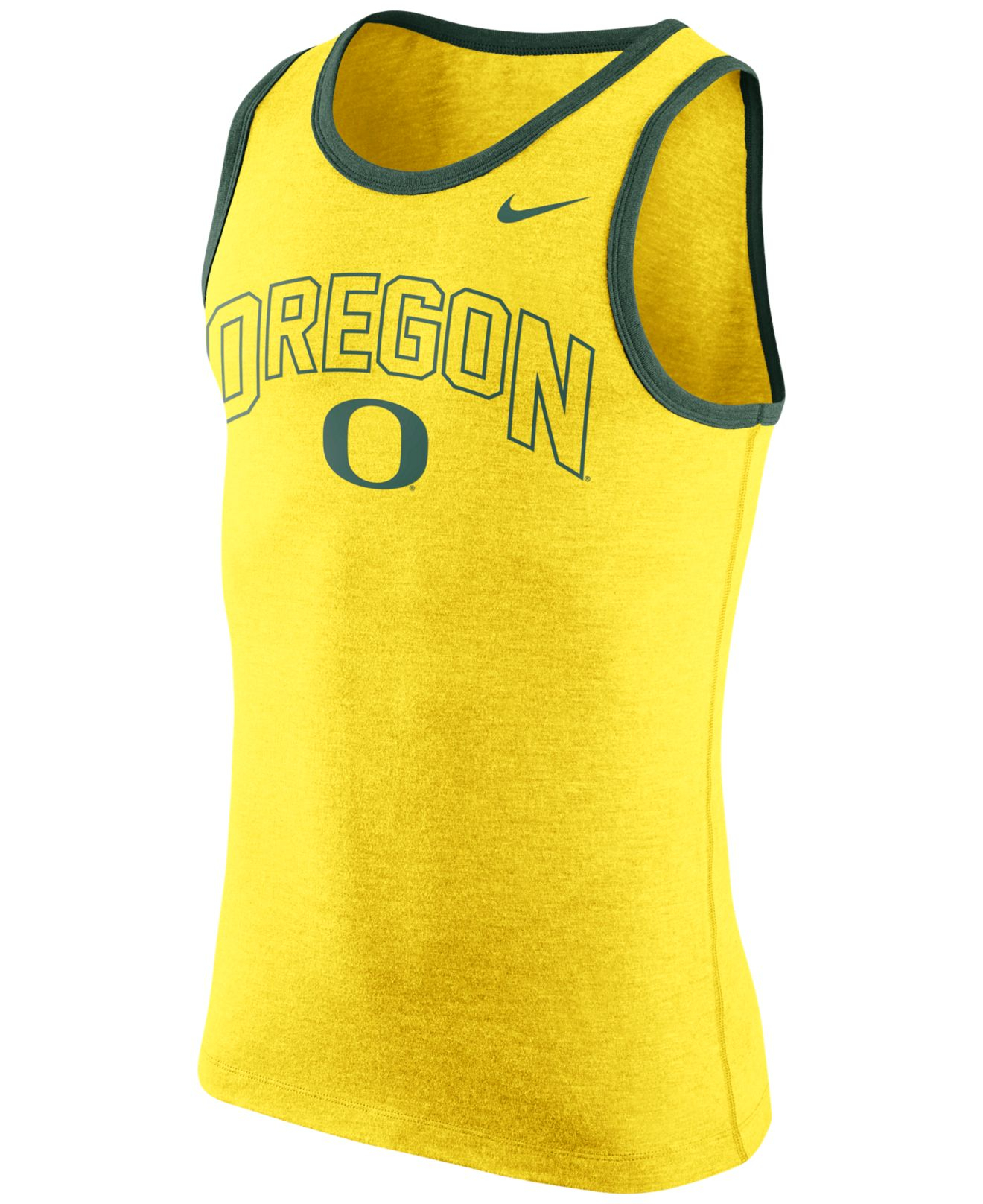 Nike Men's Oregon Ducks Arch Tank Top in Yellow (Green) for Men - Lyst