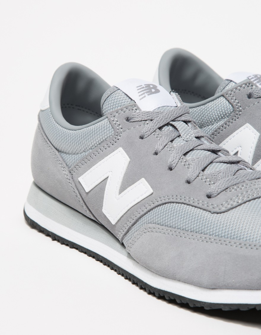 New Balance Leather 620 In Grey in Gray - Lyst