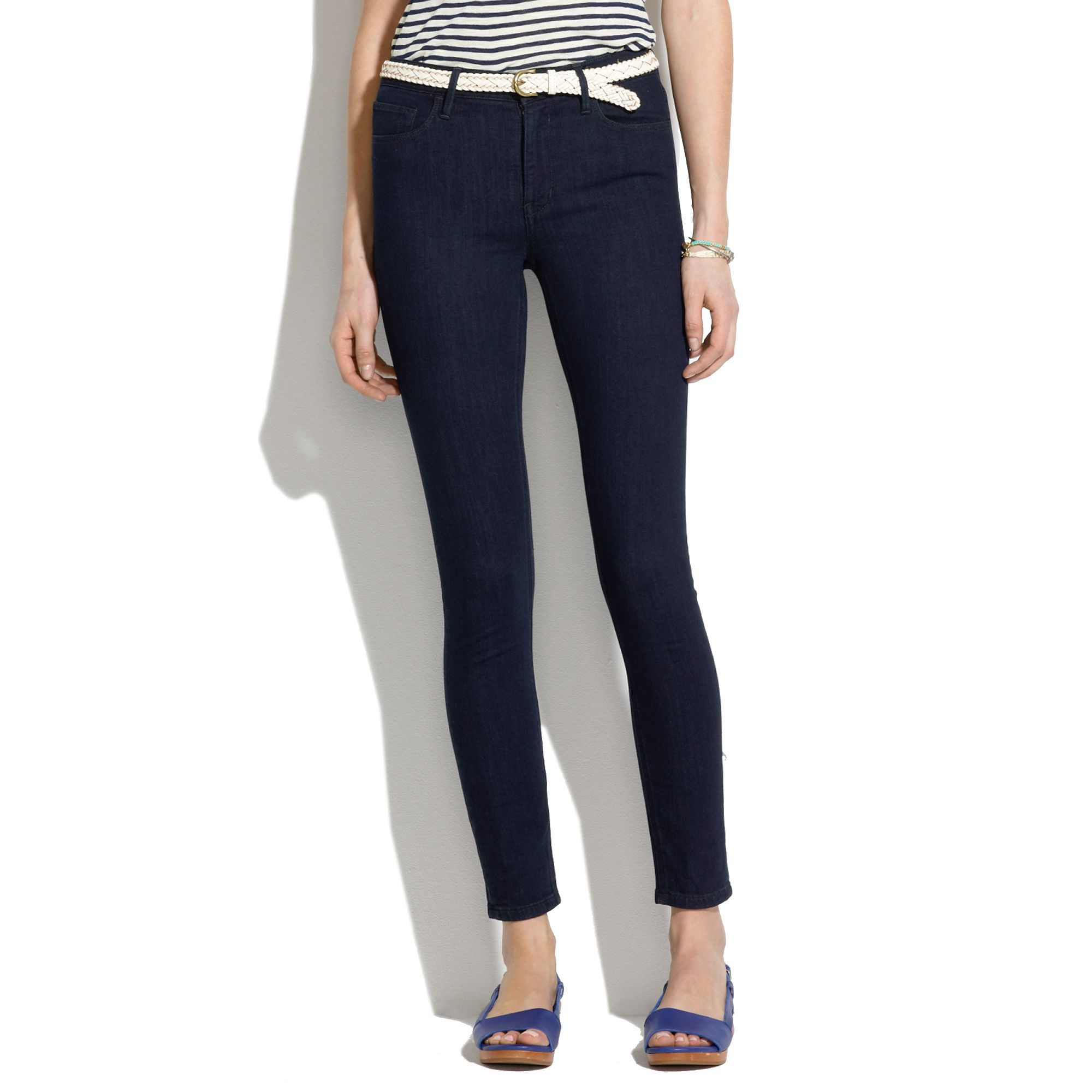 madewell skinny skinny ankle high riser