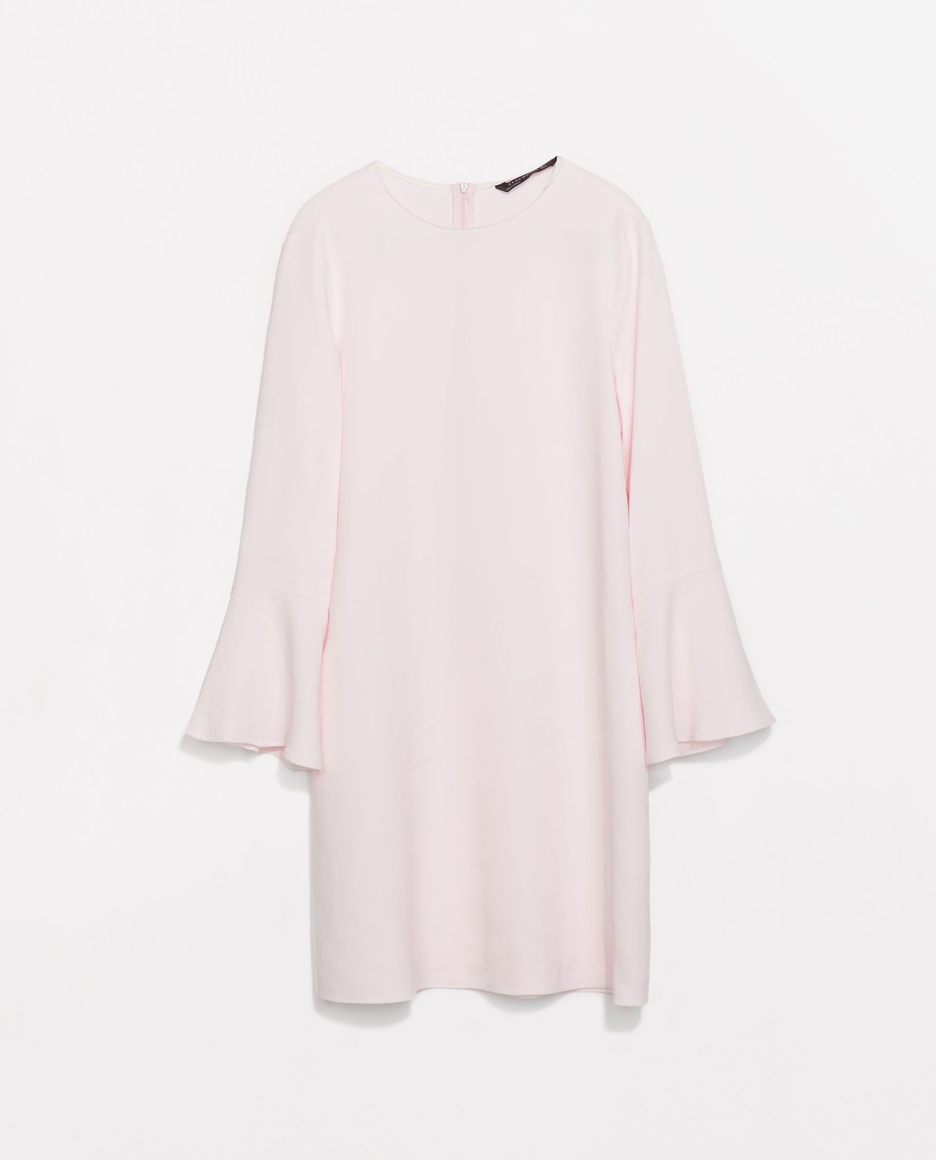 Zara Longsleeve Dress in Pink Lyst
