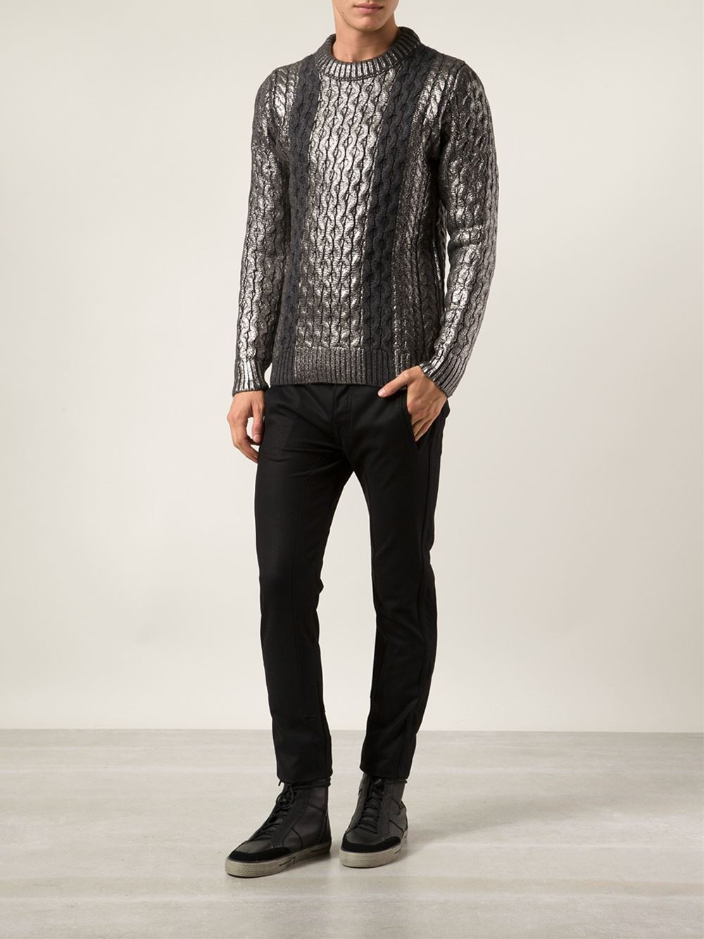 Diesel black gold sweater sales