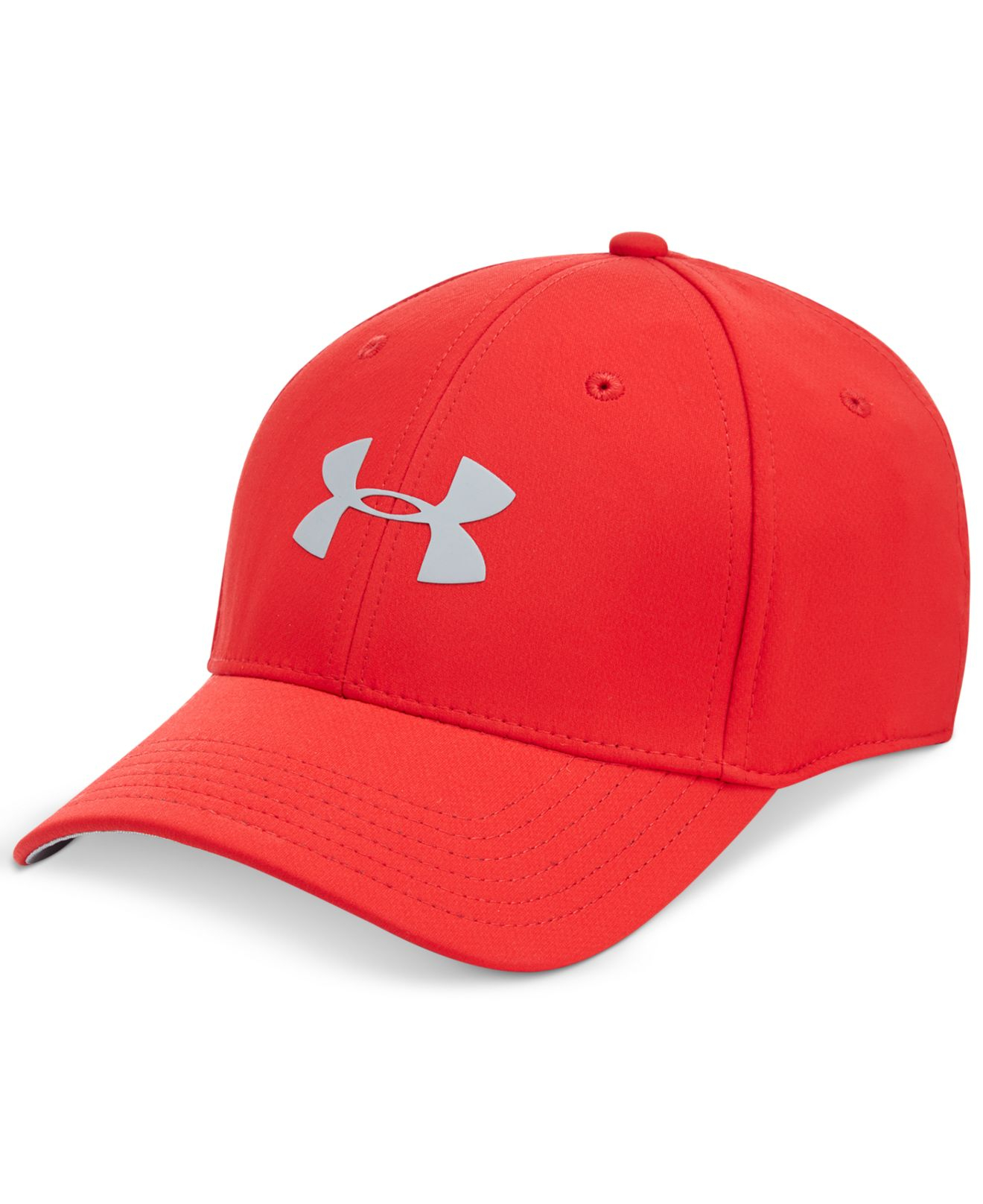 red under armor hat