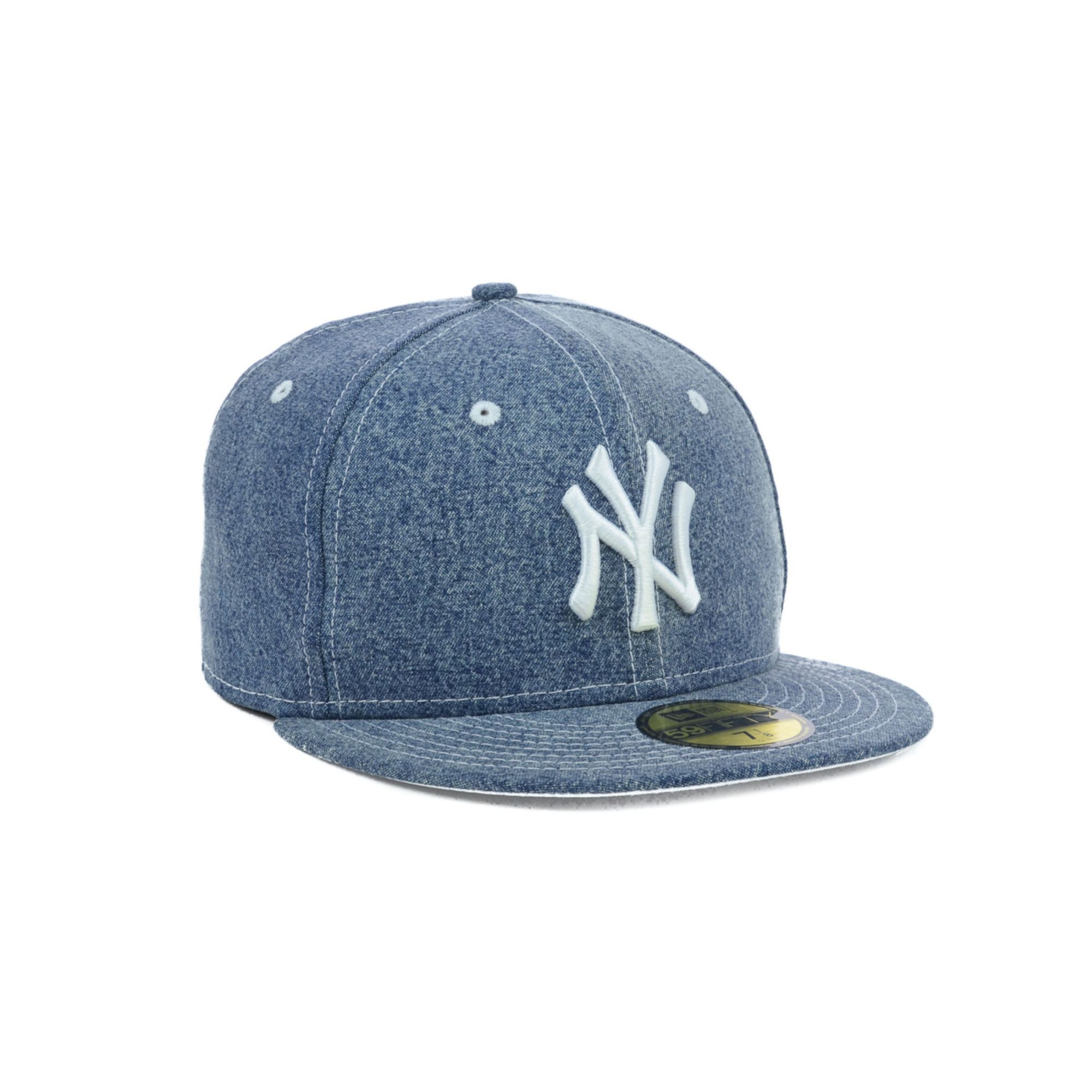 KTZ New York Yankees Mlb Classic Denim 59fifty Cap in Blue for Men | Lyst