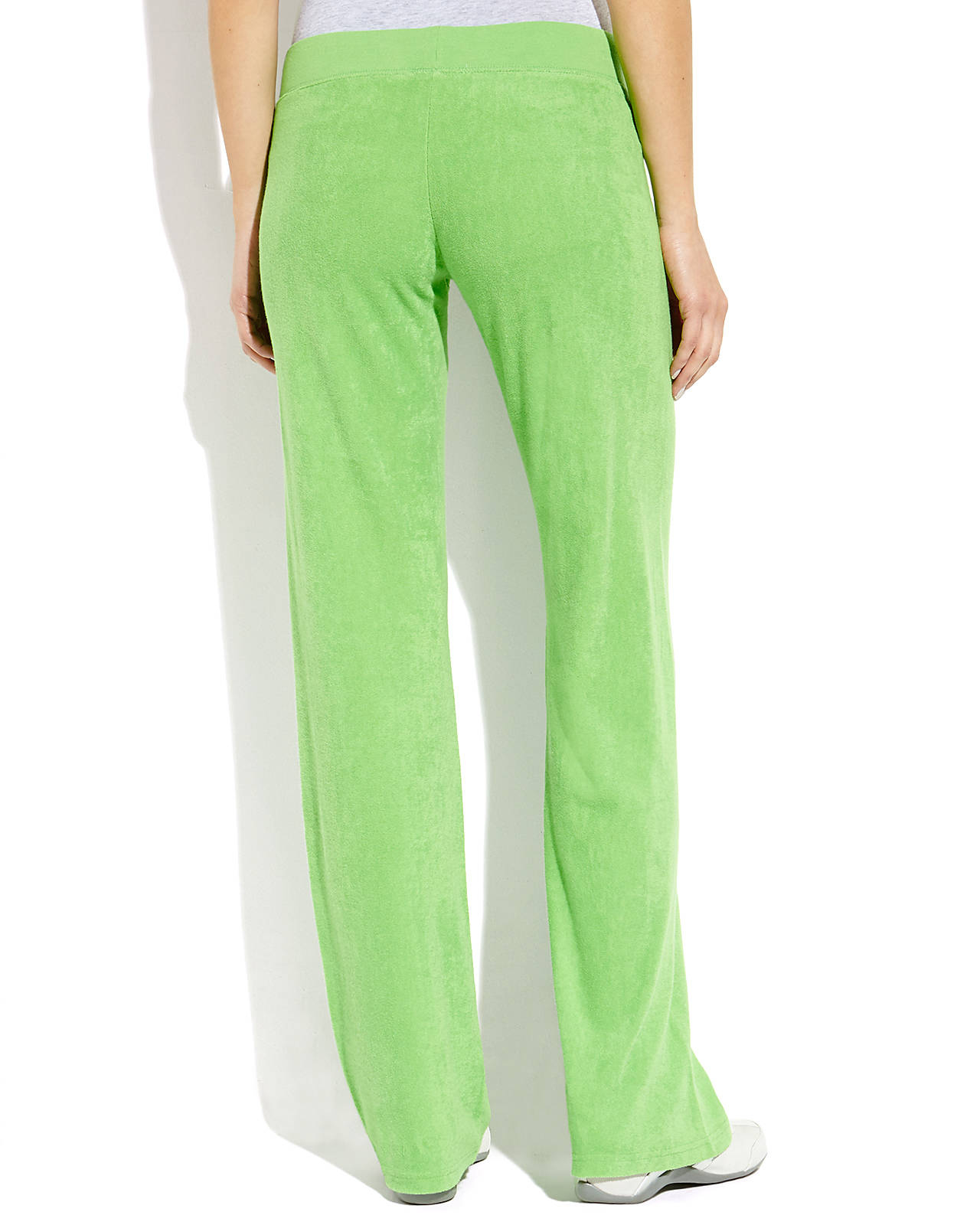 Juicy couture Repeat Terry Cloth Pants in Green Lyst