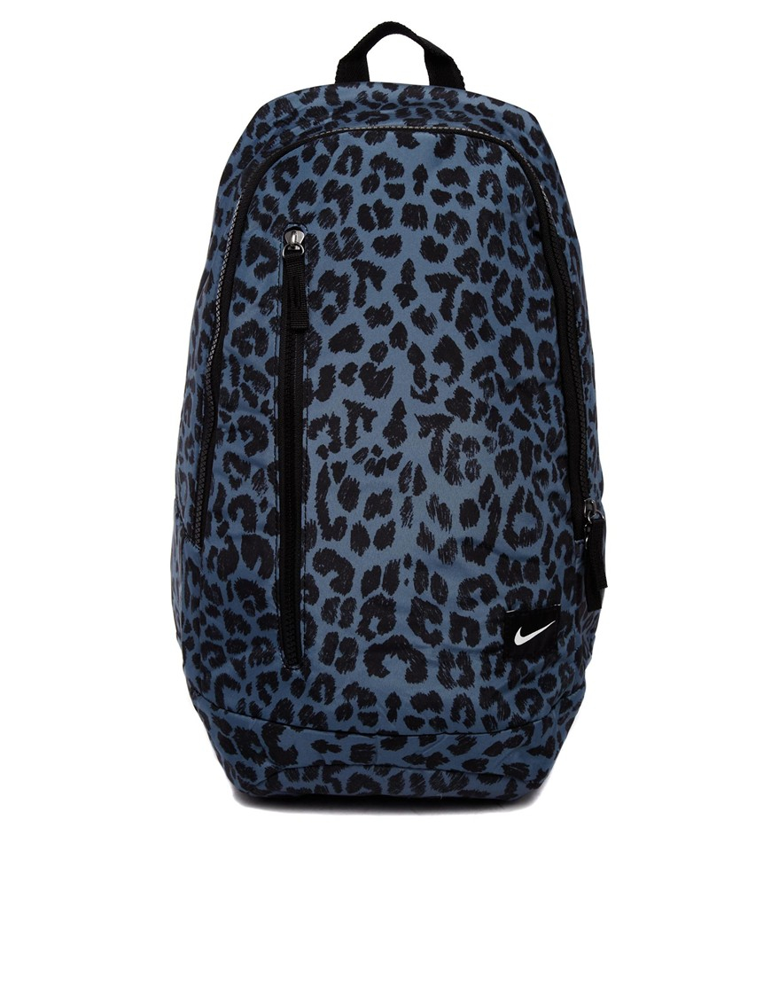 Nike Leopard Backpack in Gray (Greyprint) Lyst