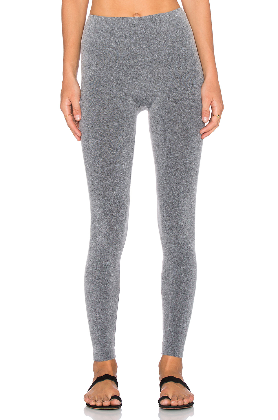 Spanx Seamless Leggings in Carbon