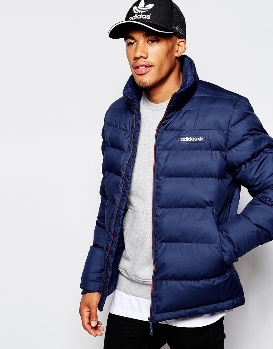 men's adidas puffer jacket