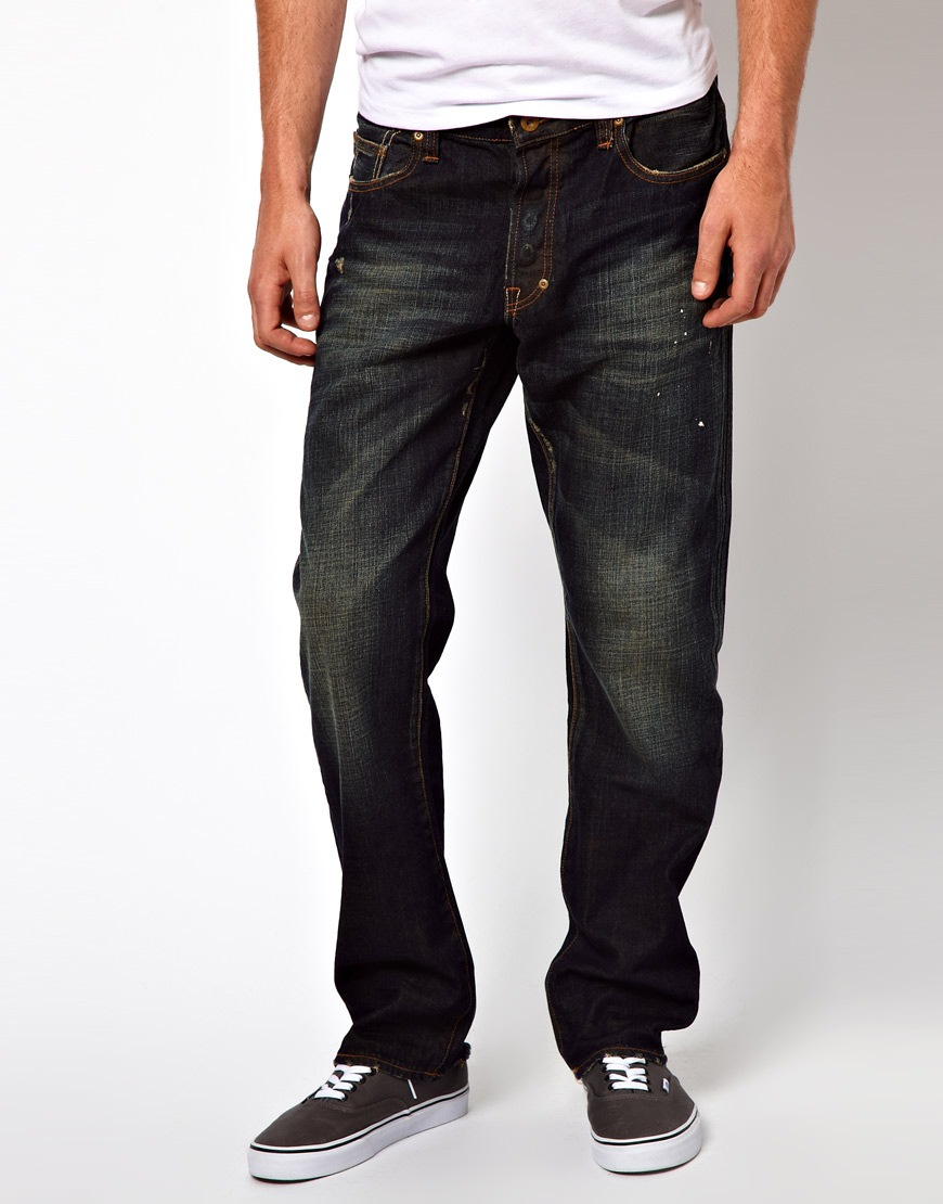 Lyst - Prps Prps Goods Jeans Tapared Fit Fury in Blue for Men